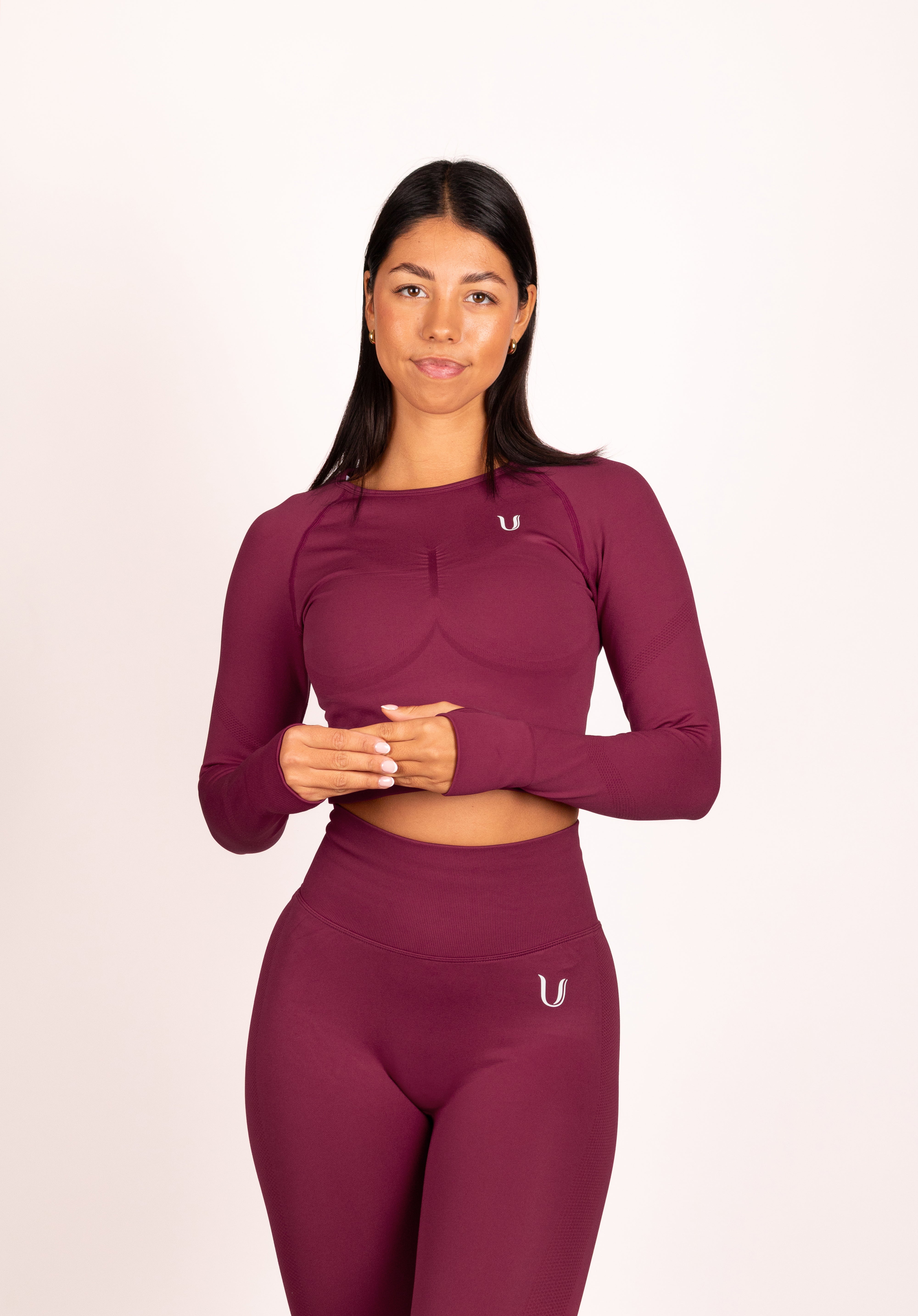 Leonie Set Lang Wijnrood - Dames sportkleding afbeelding 6