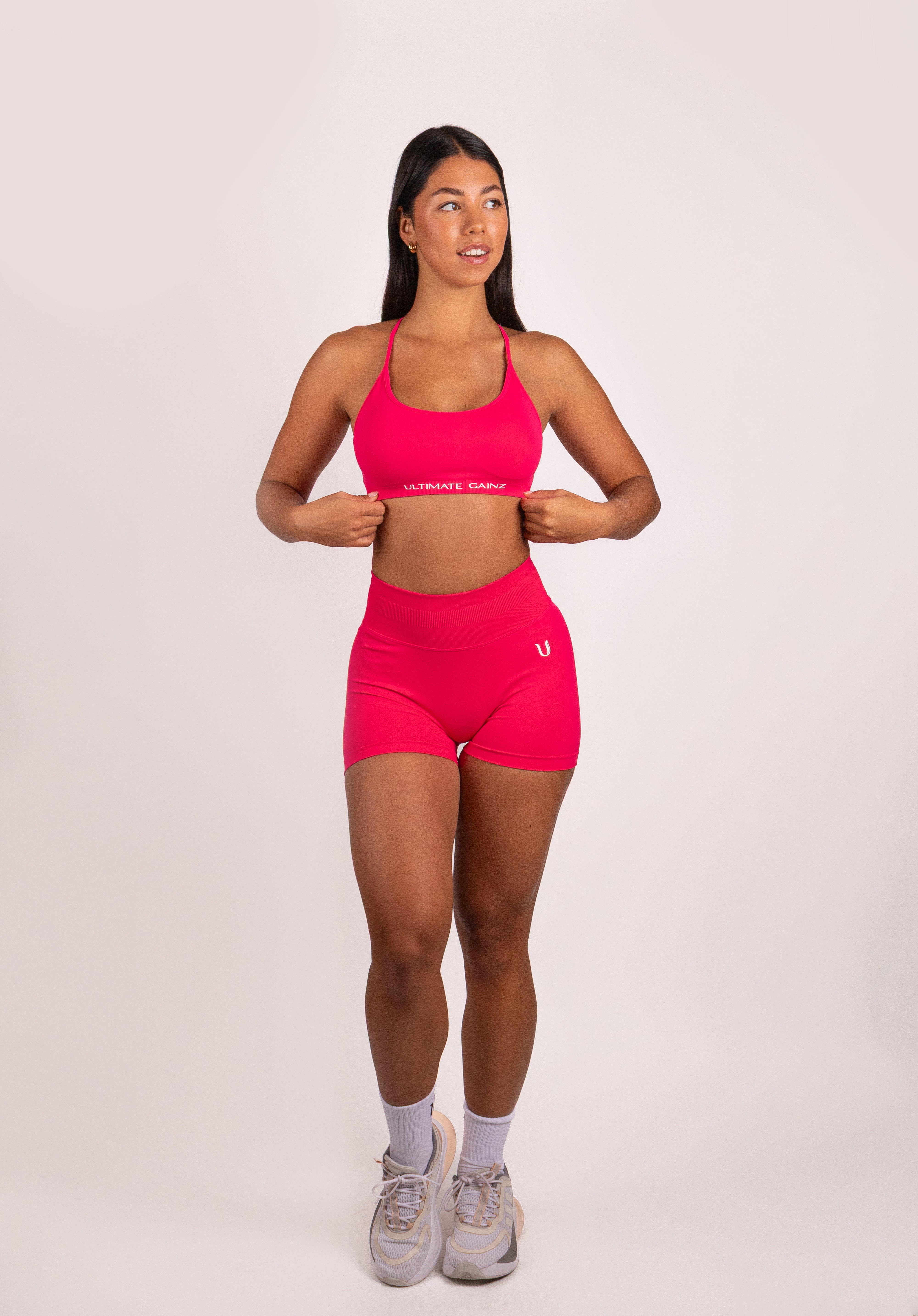 Joy | Sculpt Short Met Scrunch – Roze Rood - afbeelding 6