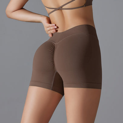 Mila V2 | Scrunch Sport Leggings - Braun