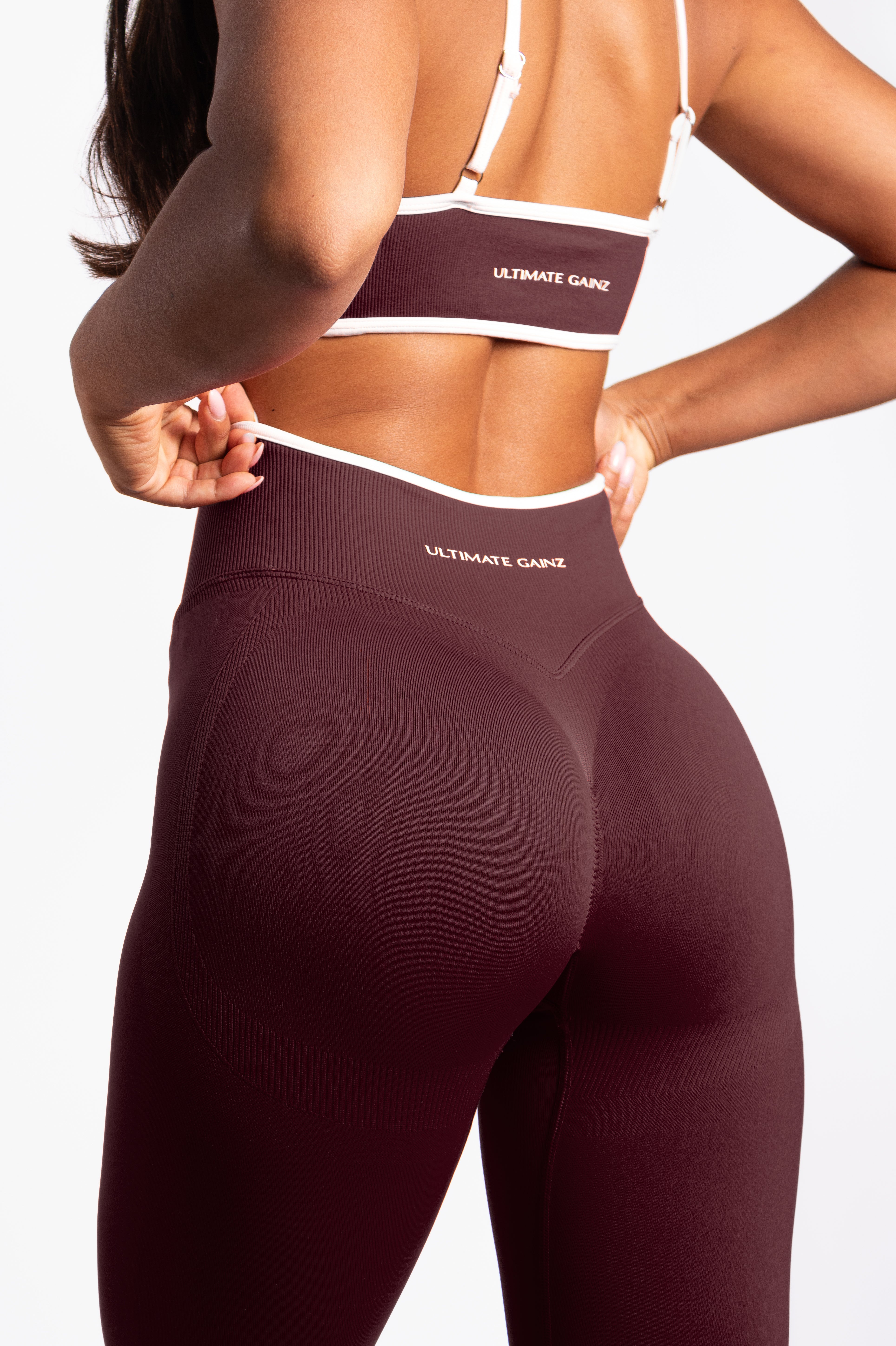 Ivy | Seamless Shape Legging – Bordeaux - afbeelding 3