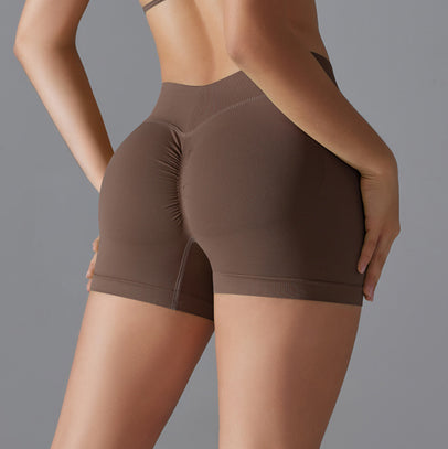 Mila V2 | Scrunch Sport Leggings - Braun