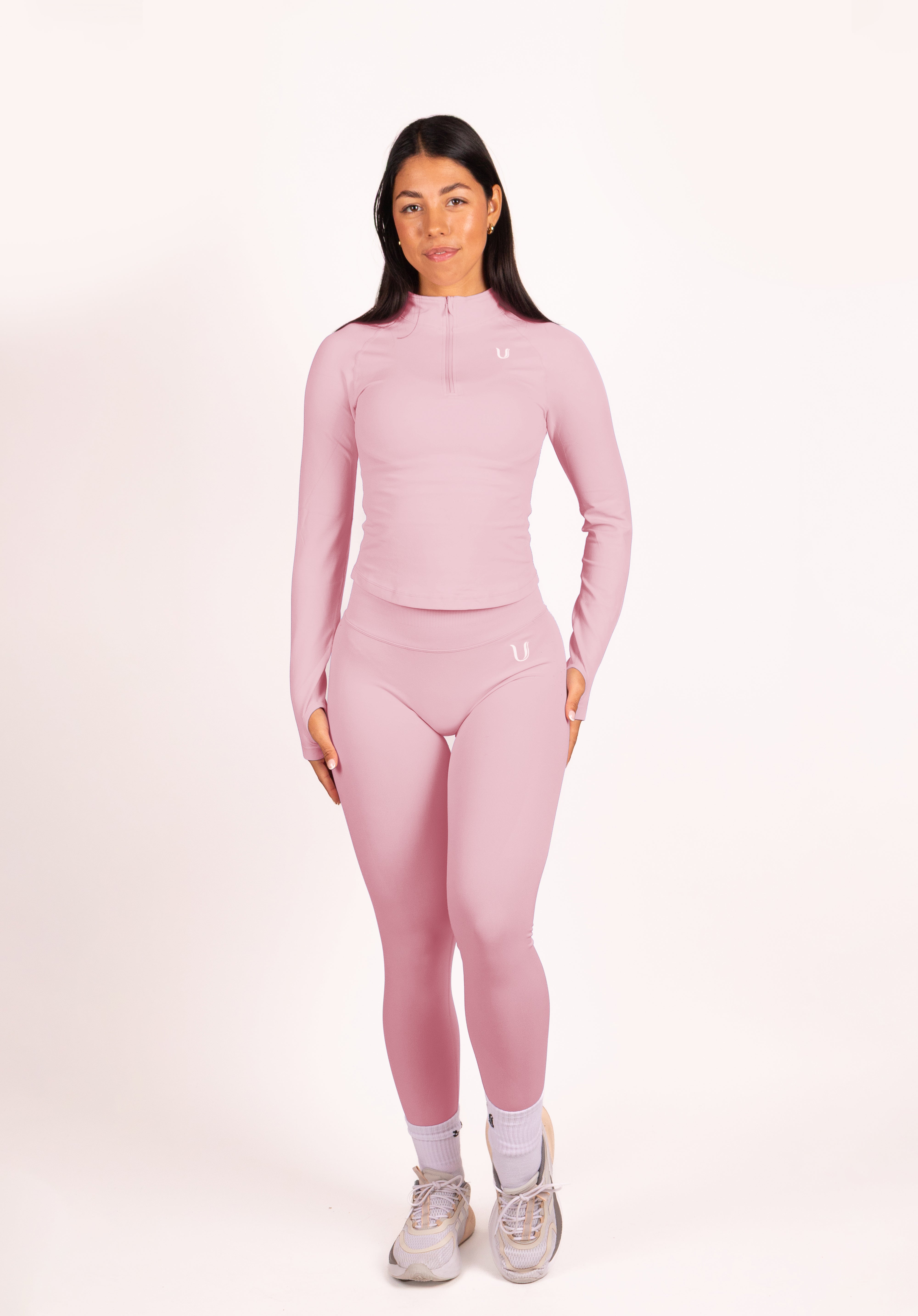 Beau Premium High Performance Scrunch Legging Roze - Dames sportkleding afbeelding 6