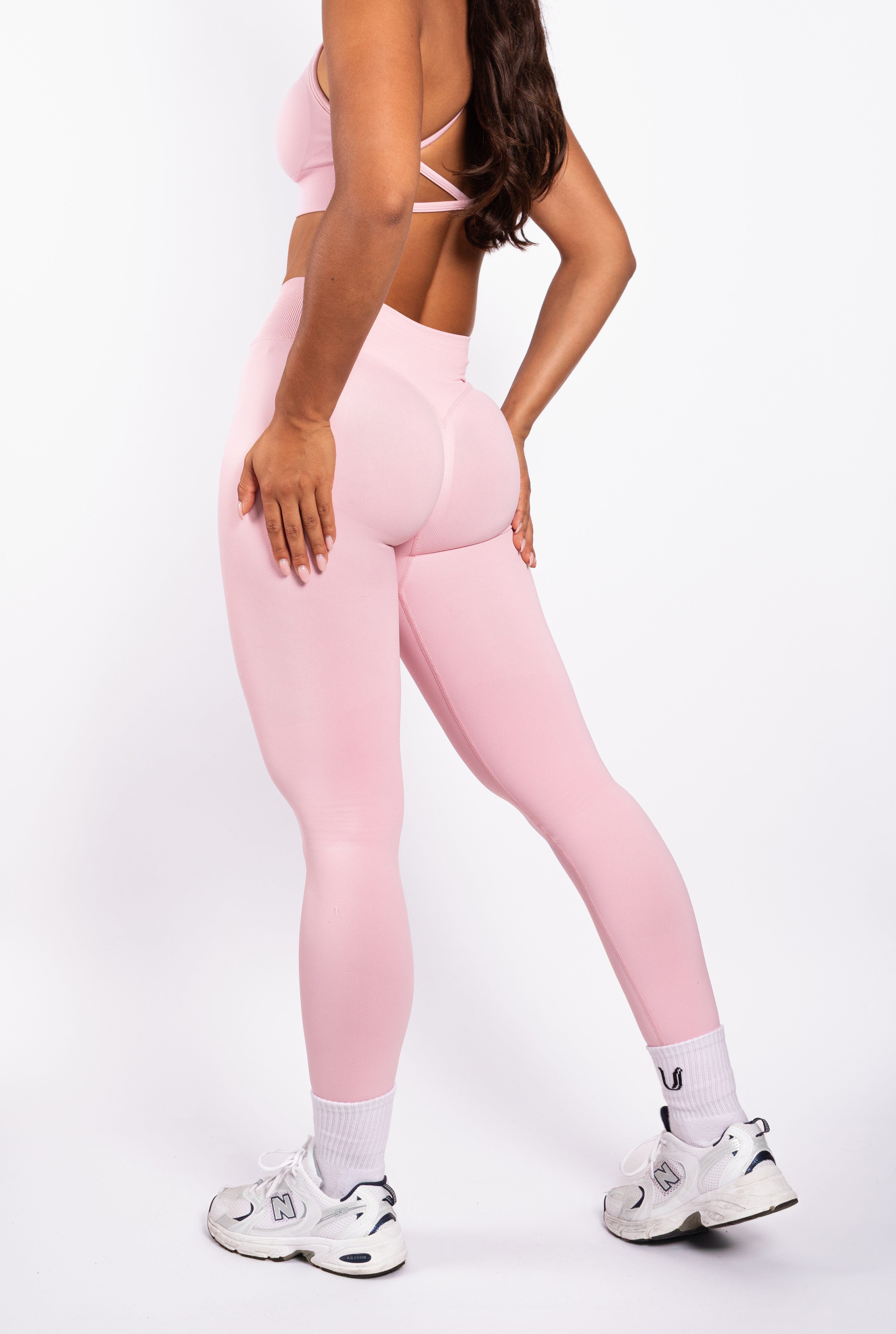 Beau | Premium High Performance Scrunch Legging - Blau
