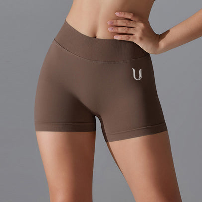 Mila V2 | Scrunch Sport Leggings - Braun