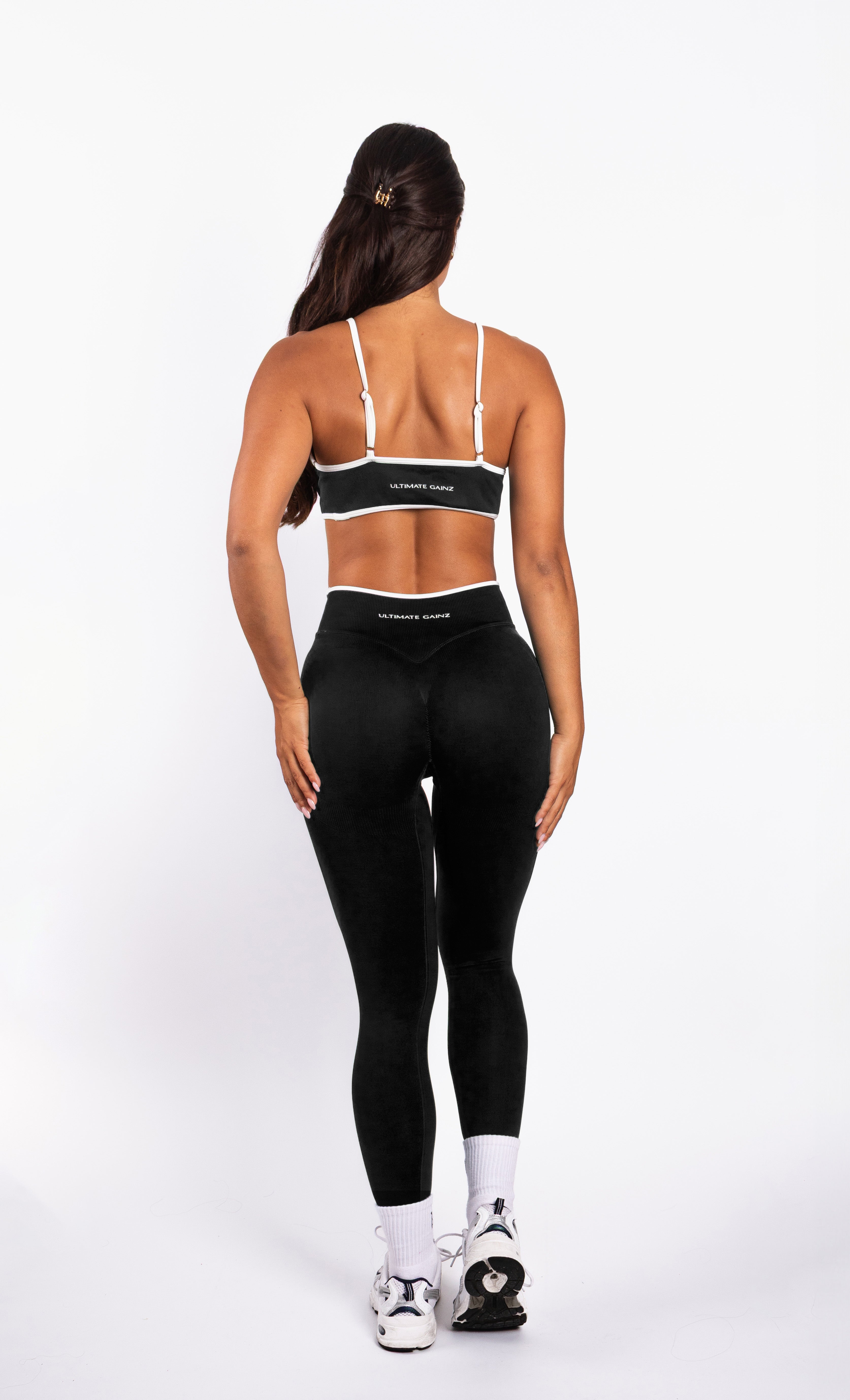 Ivy | Seamless Bra – Zwart - afbeelding 4