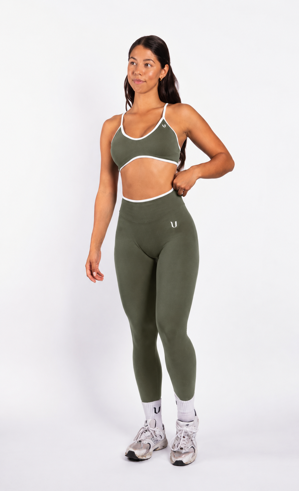 Ivy | Seamless Bra – Olijf