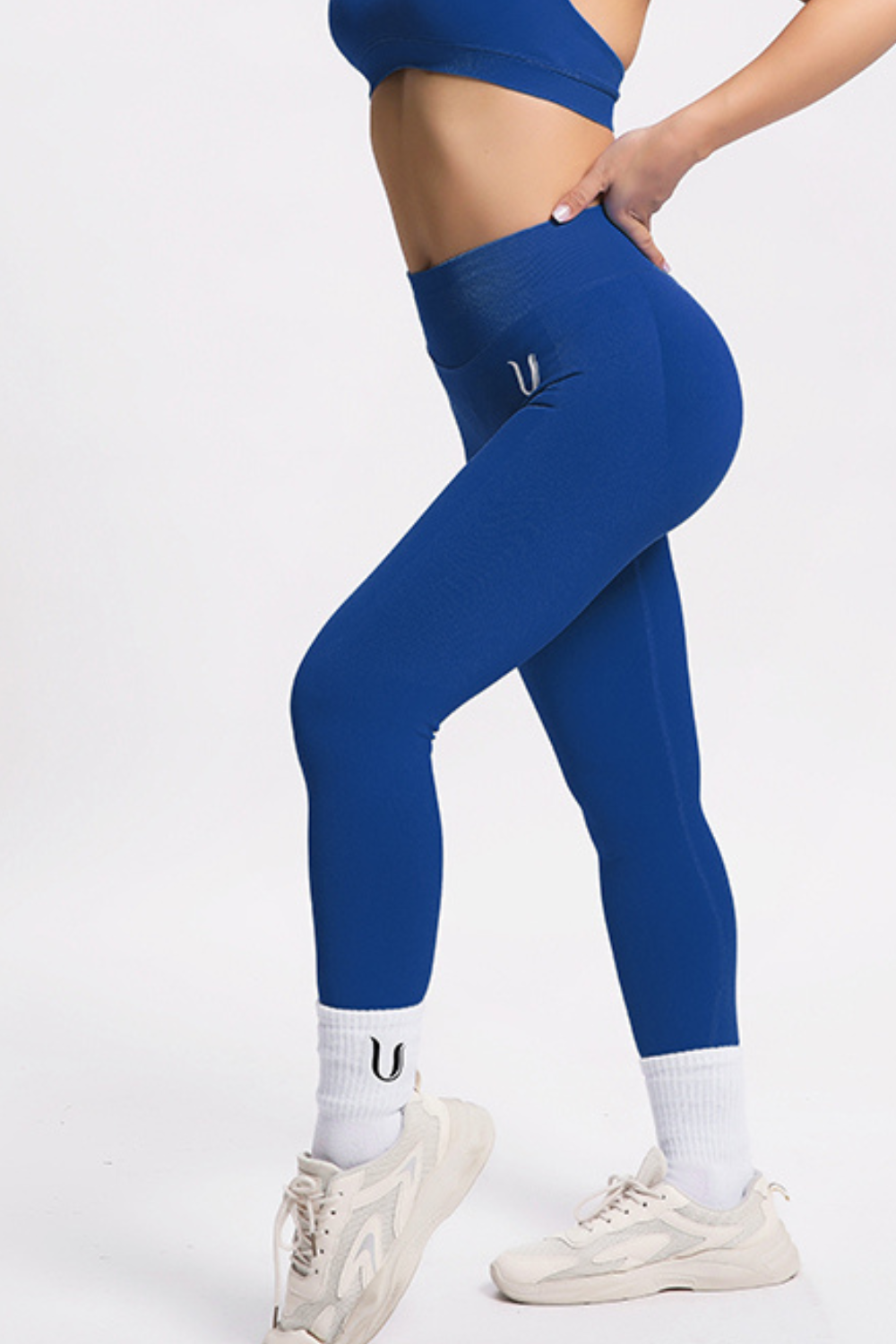 Beau | High Performance Scunch Legging - Donkerblauw
