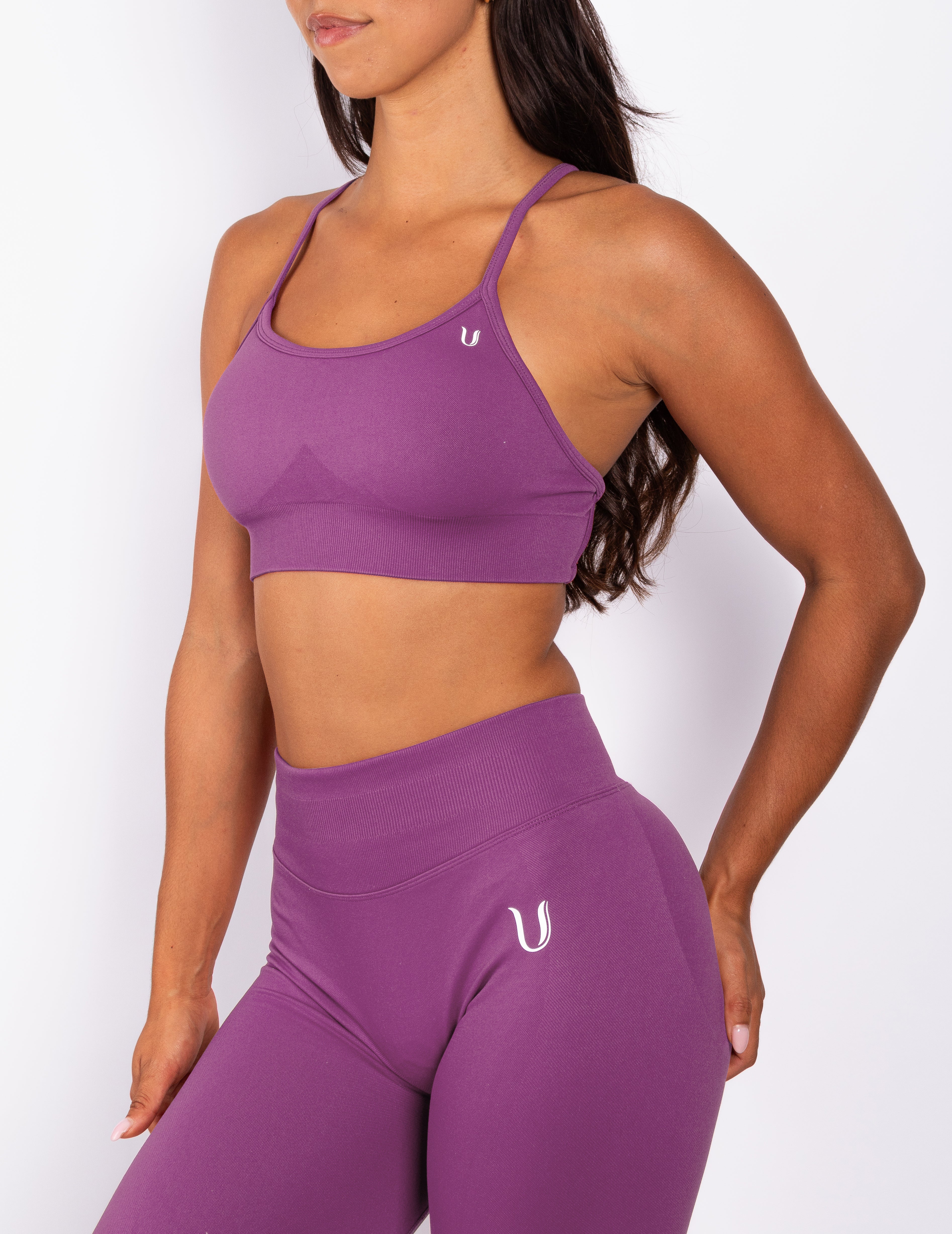 Beau | Cross Bra - Purple