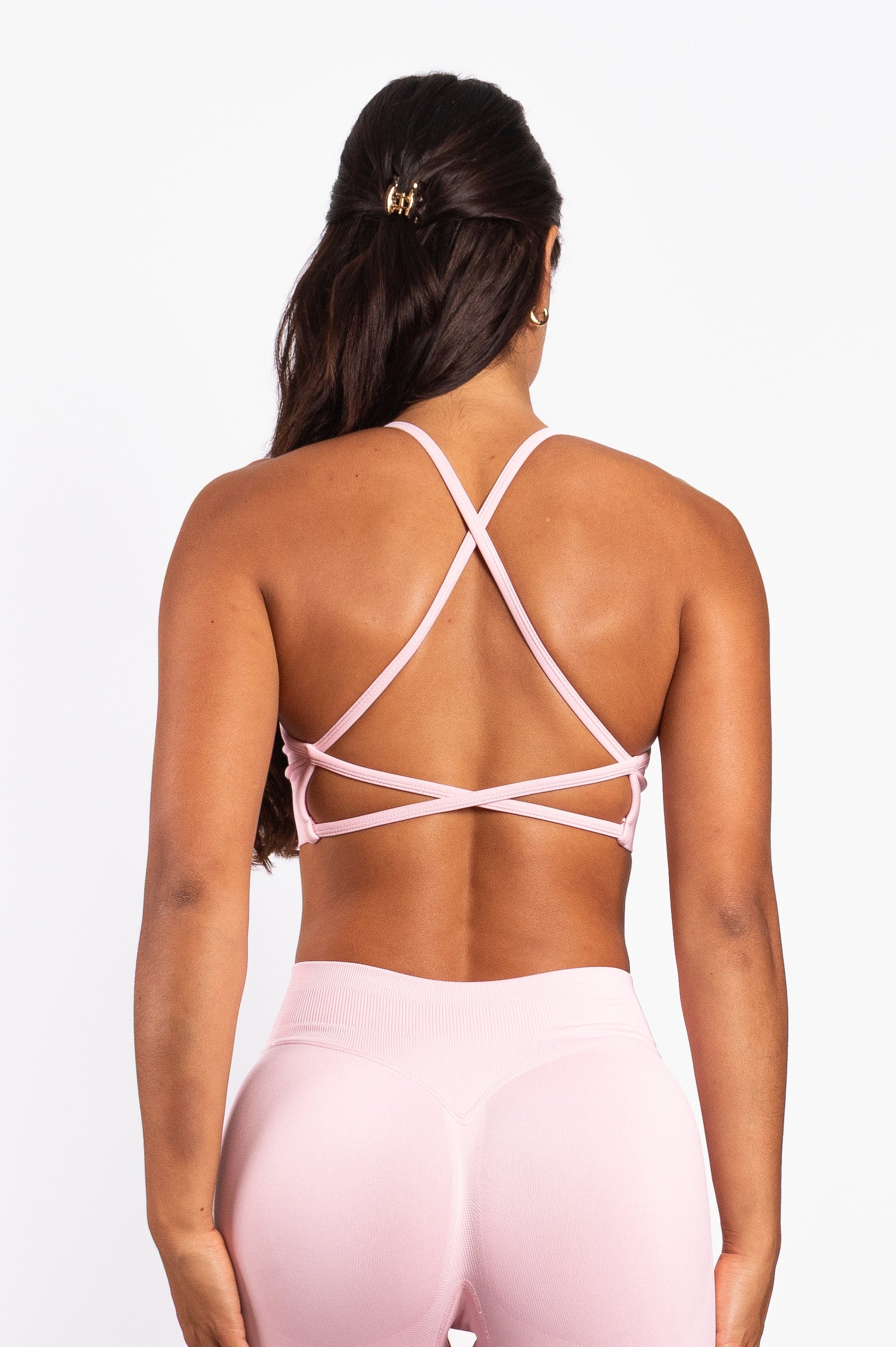 Beau | Cross Bra - Pink
