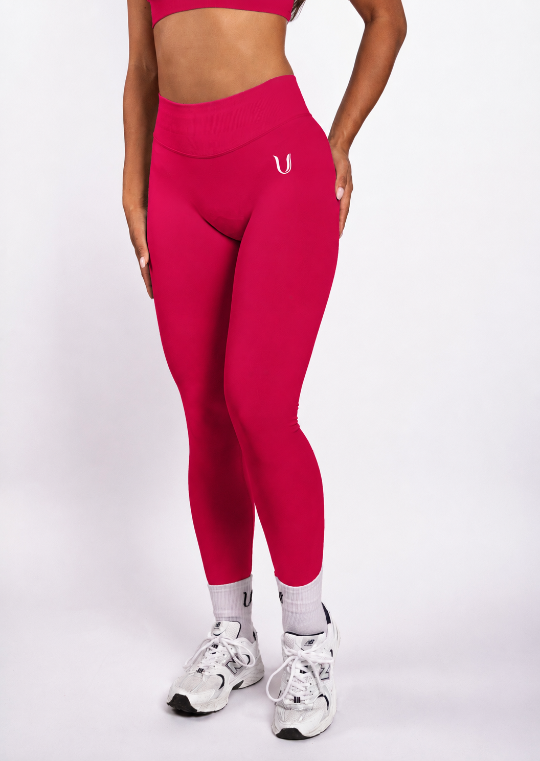 Beau | Premium High Performance Legging Scrunch - Framboise