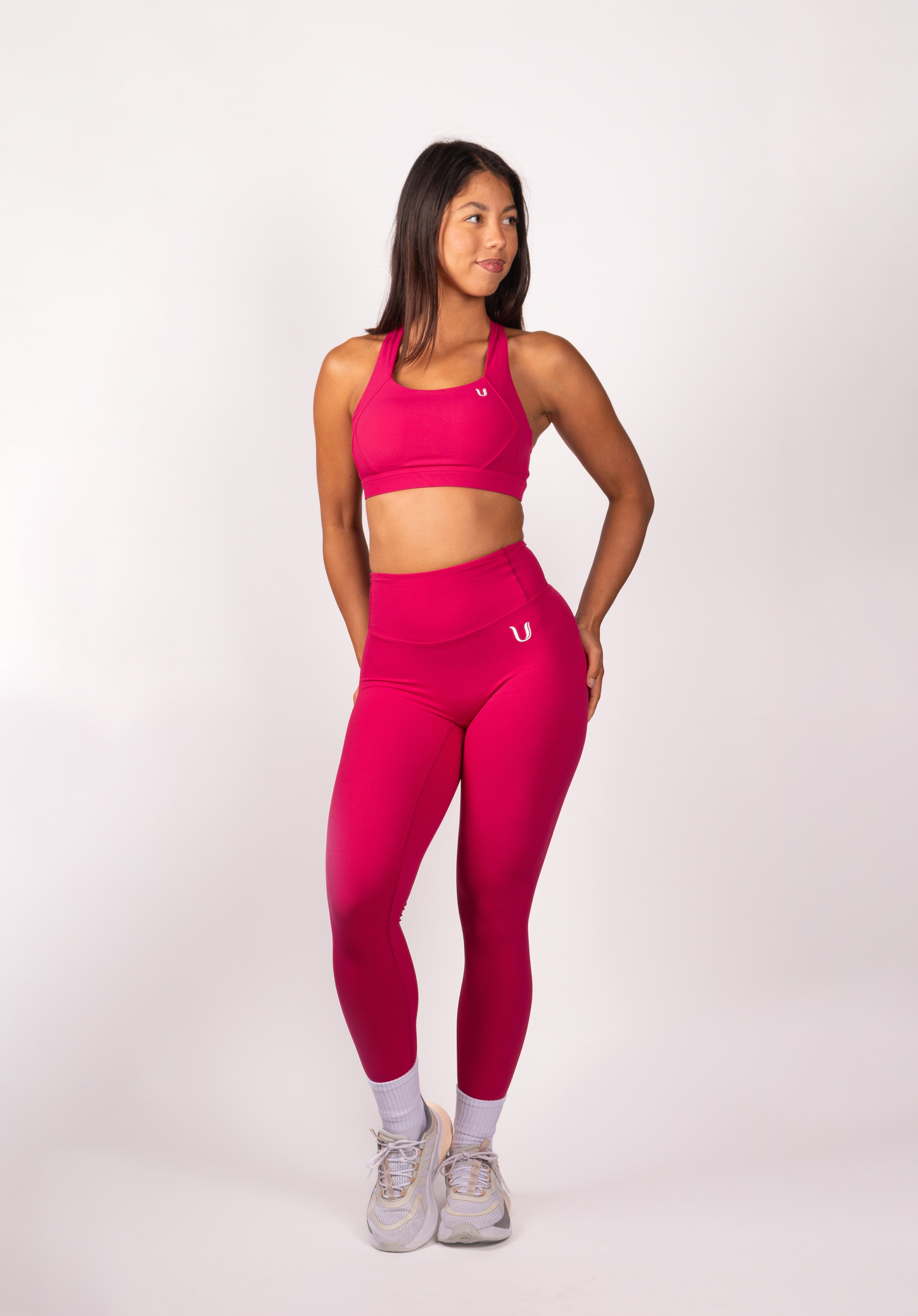 Hailey Legging | The Evolution — Roze Rood - afbeelding 2