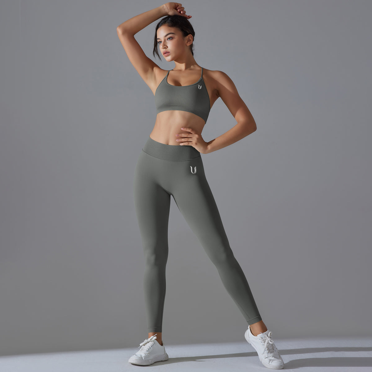 Mila V2 | Scrunch Sport Legging - Grey