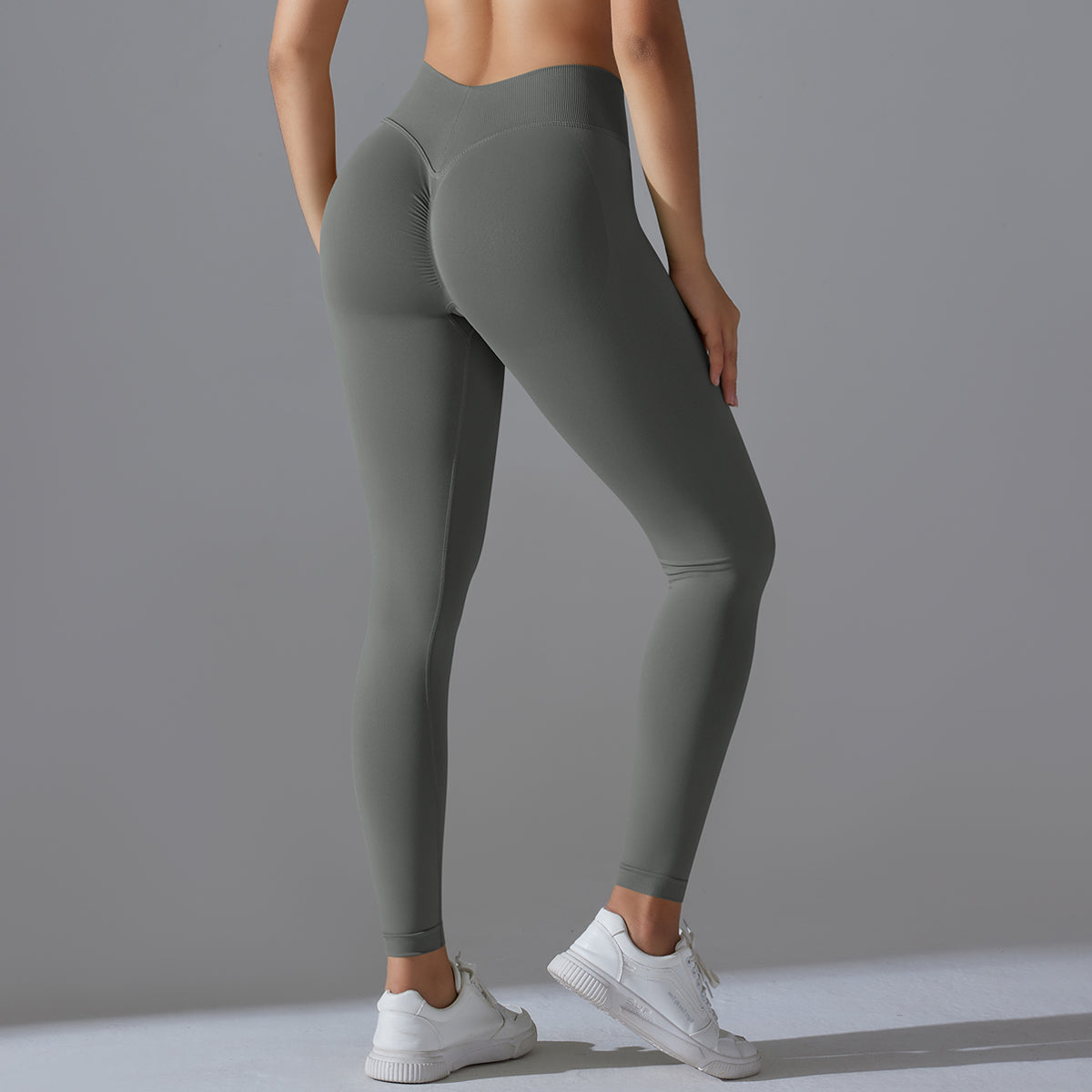 Mila V2 | Scrunch Sport Legging - Grey