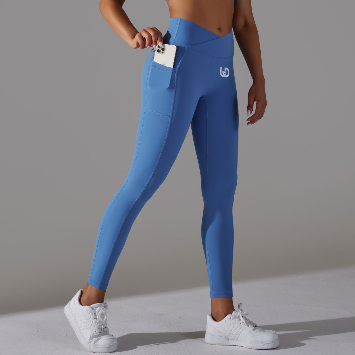 Mila | Legging-Top Set - Blauw