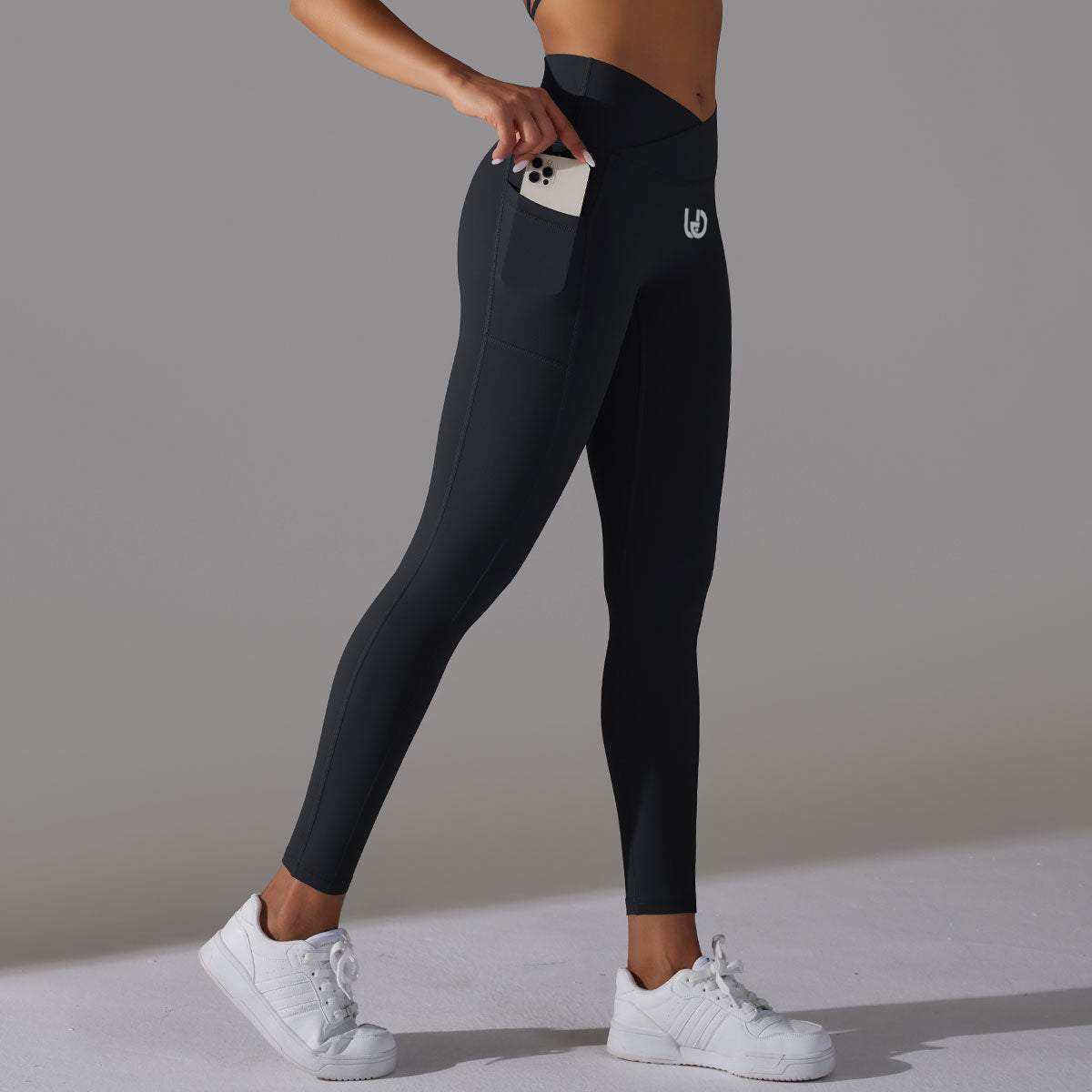 Mila | Legging Zwart - Ultimate Gainz