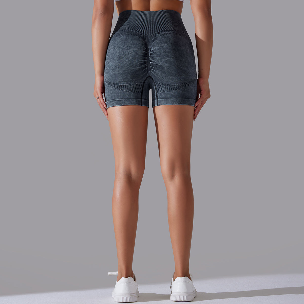 Jane | Shorts Scrunch - Schwarz