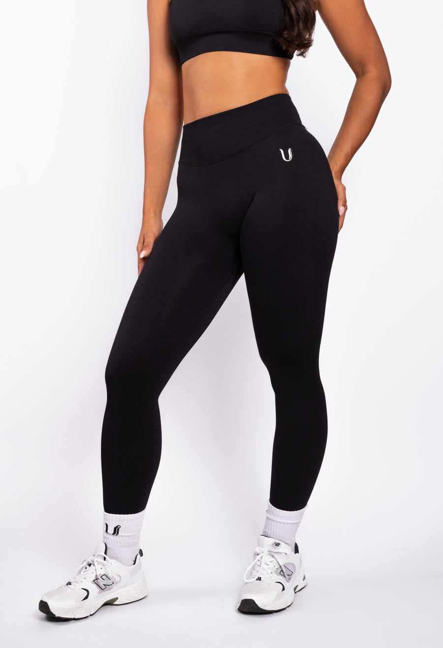 Beau | Premium High Performance Legging Scrunch - Noir