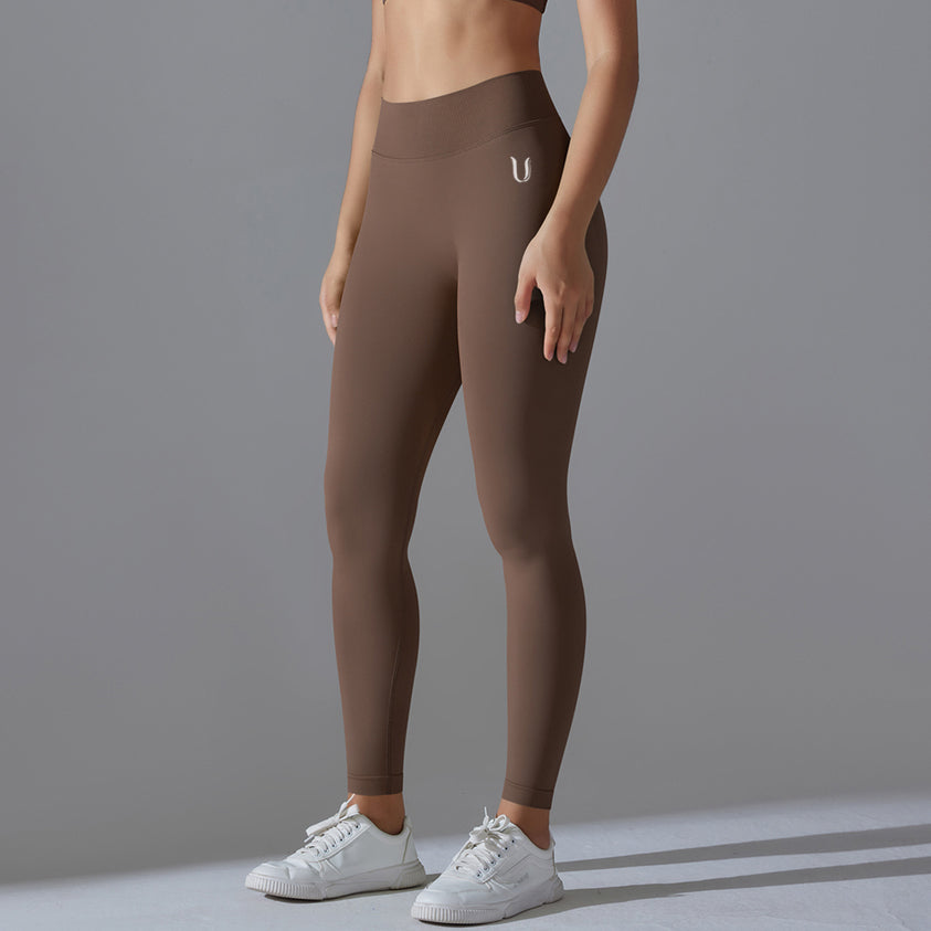 Mila V2 | Scrunch Sport Legging - Brown