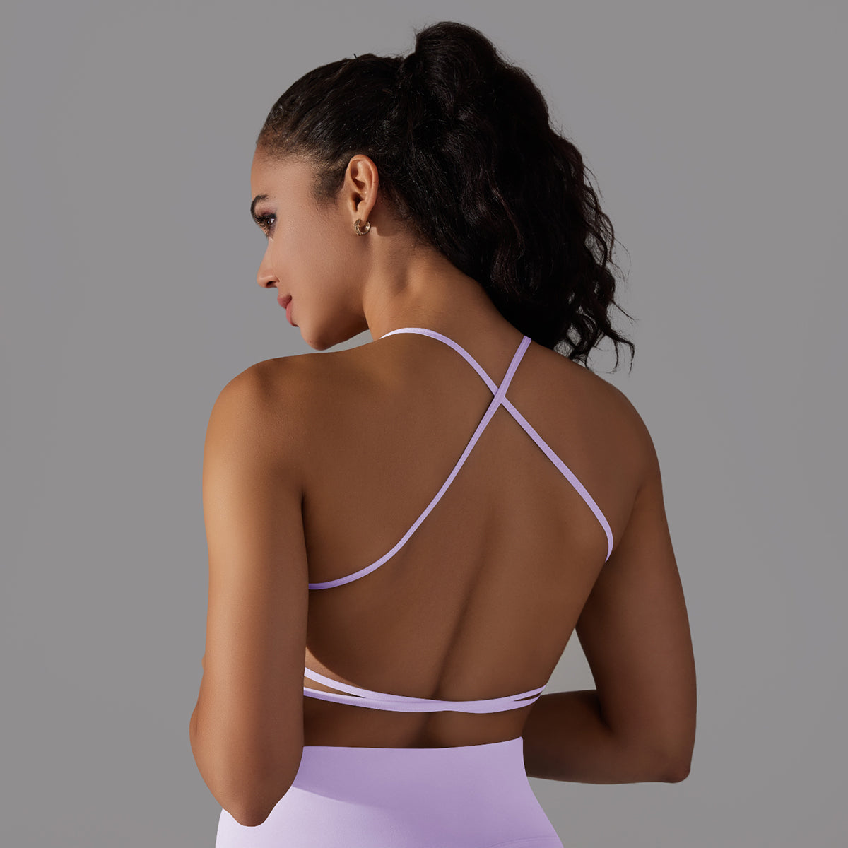 Mila | Strap Sport Bra Roze - Ultimate Gainz