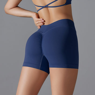 Mila V2 | Scrunch Sport Short - ﻿Blau