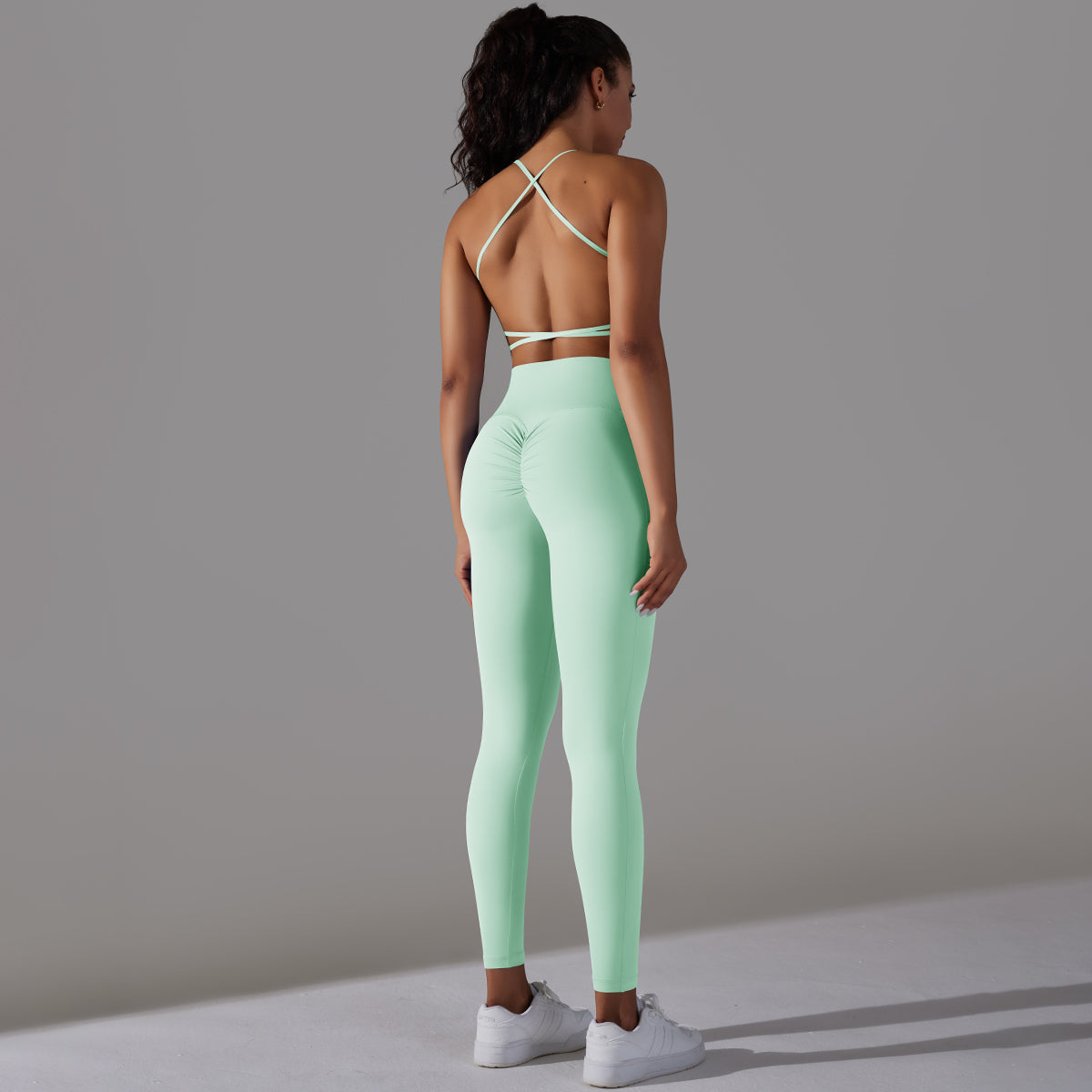 Mila | Legging-Top Set - Groen