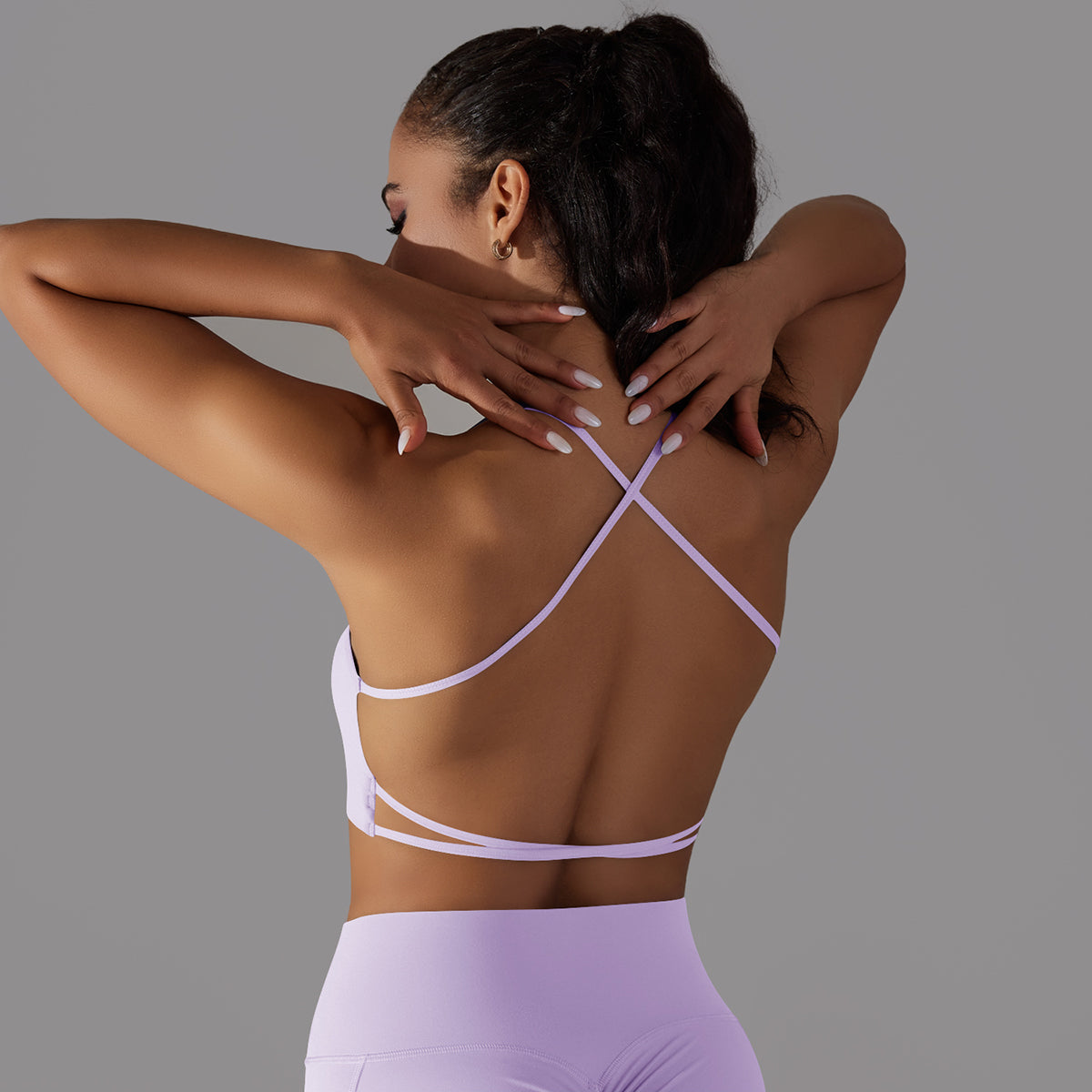 Mila | Strap Sport Bra Roze - Ultimate Gainz