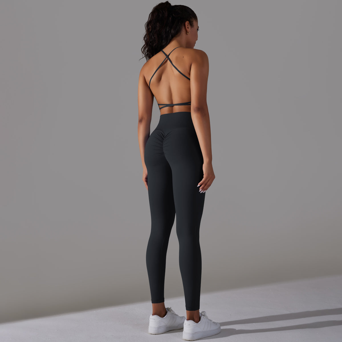 Mila | Legging Top Set - Schwarz