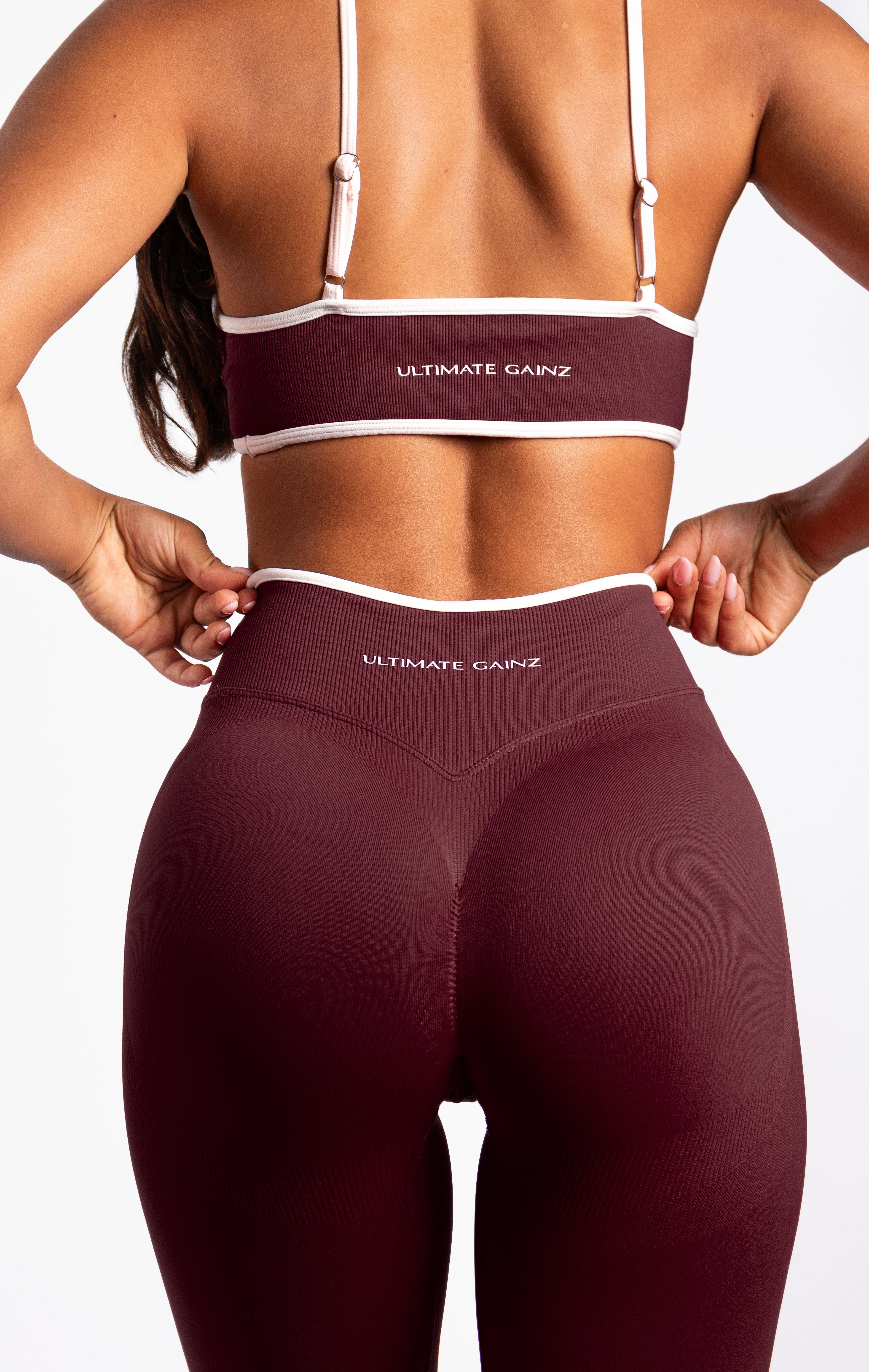 Ivy | Seamless Shape Legging – Bordeaux