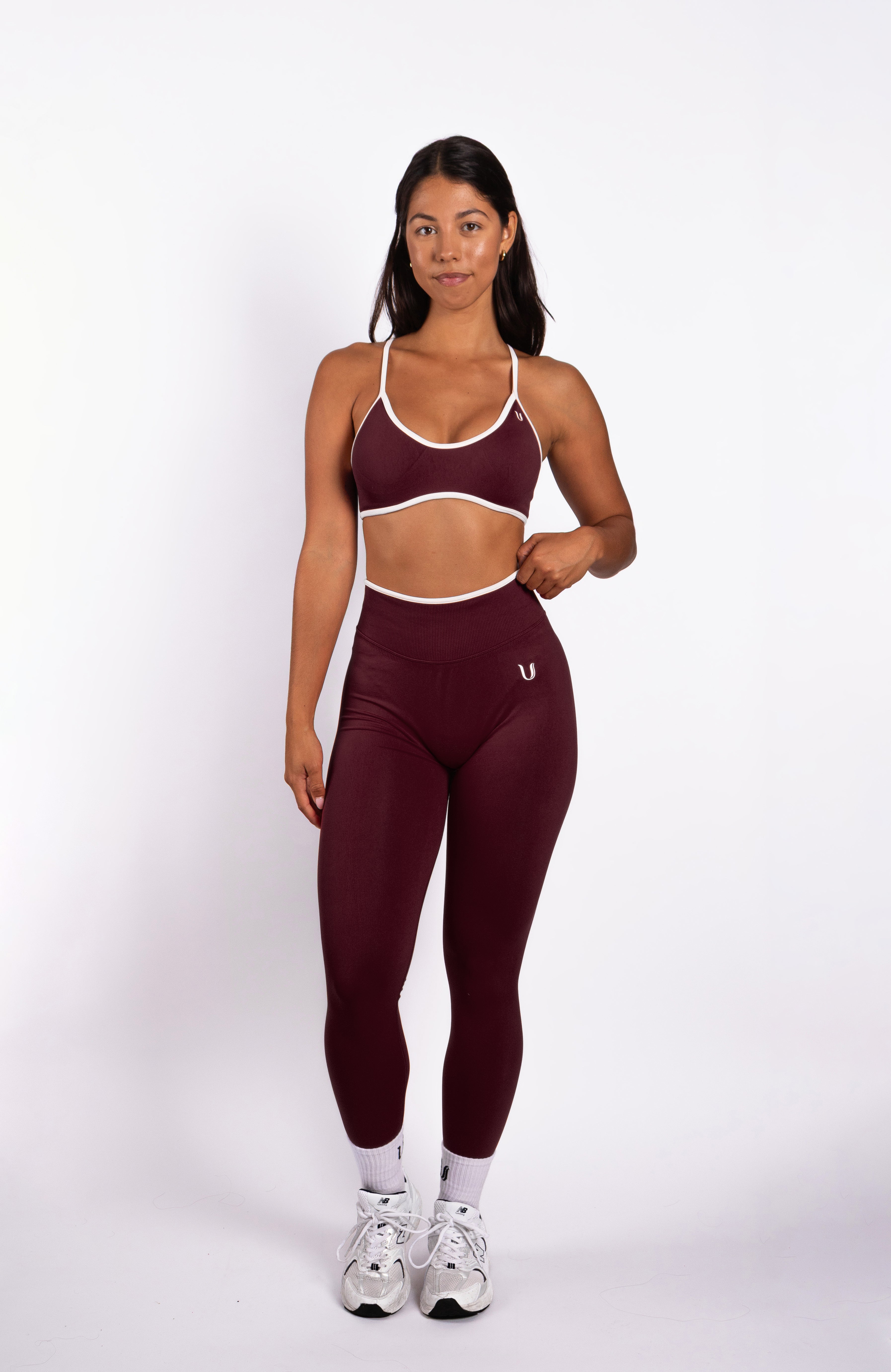 Ivy | Seamless Shape Legging – Bordeaux