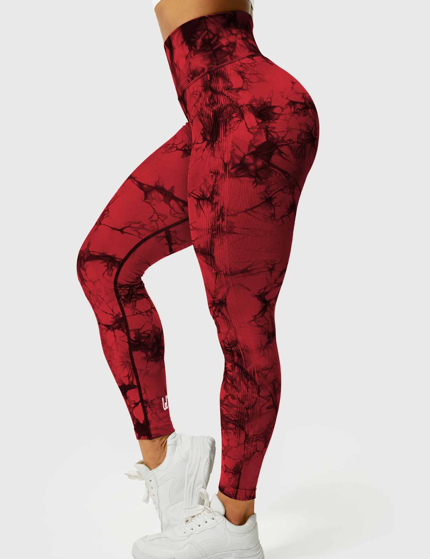 Dye Legging Rood