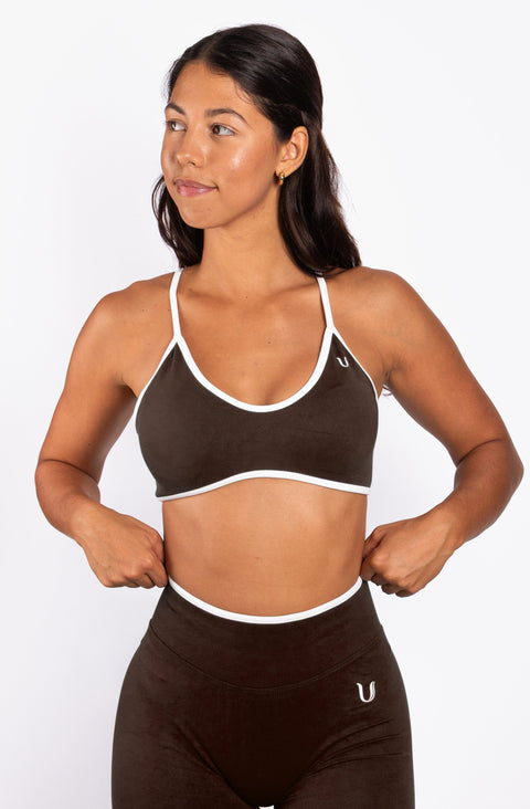 Ivy | Brassière Sans Couture – Marron