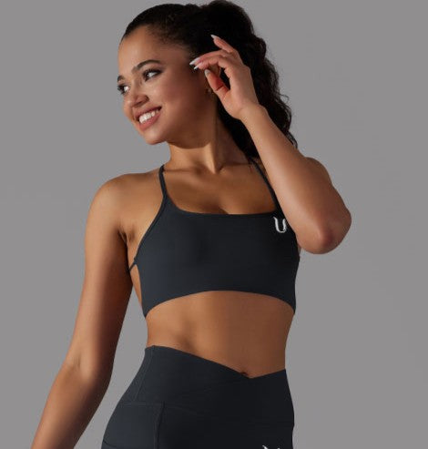 Mila - Soutien-gorge de sport à bretelles - Noir