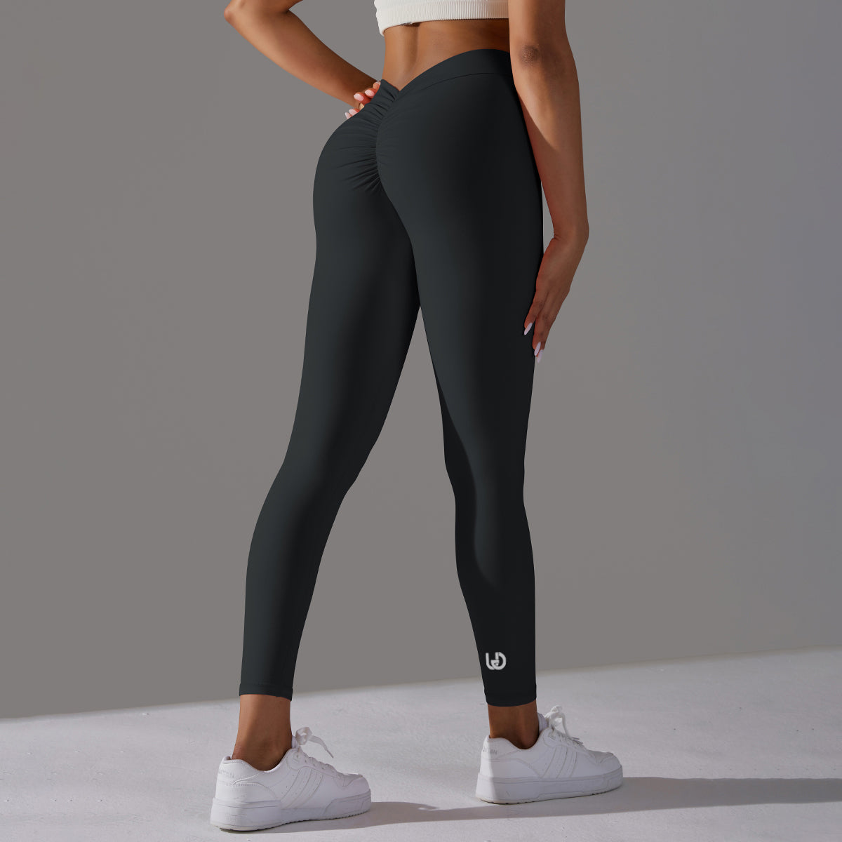 Emma | Leggings Extra Scrunch - Schwarz