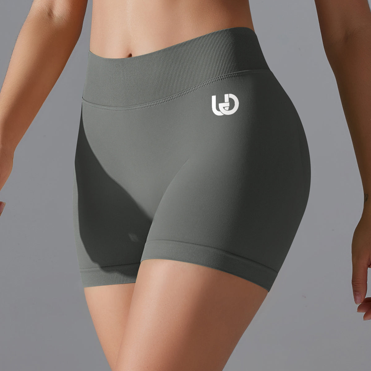 Mila V2 | Scrunch Sport Shorts - Grau