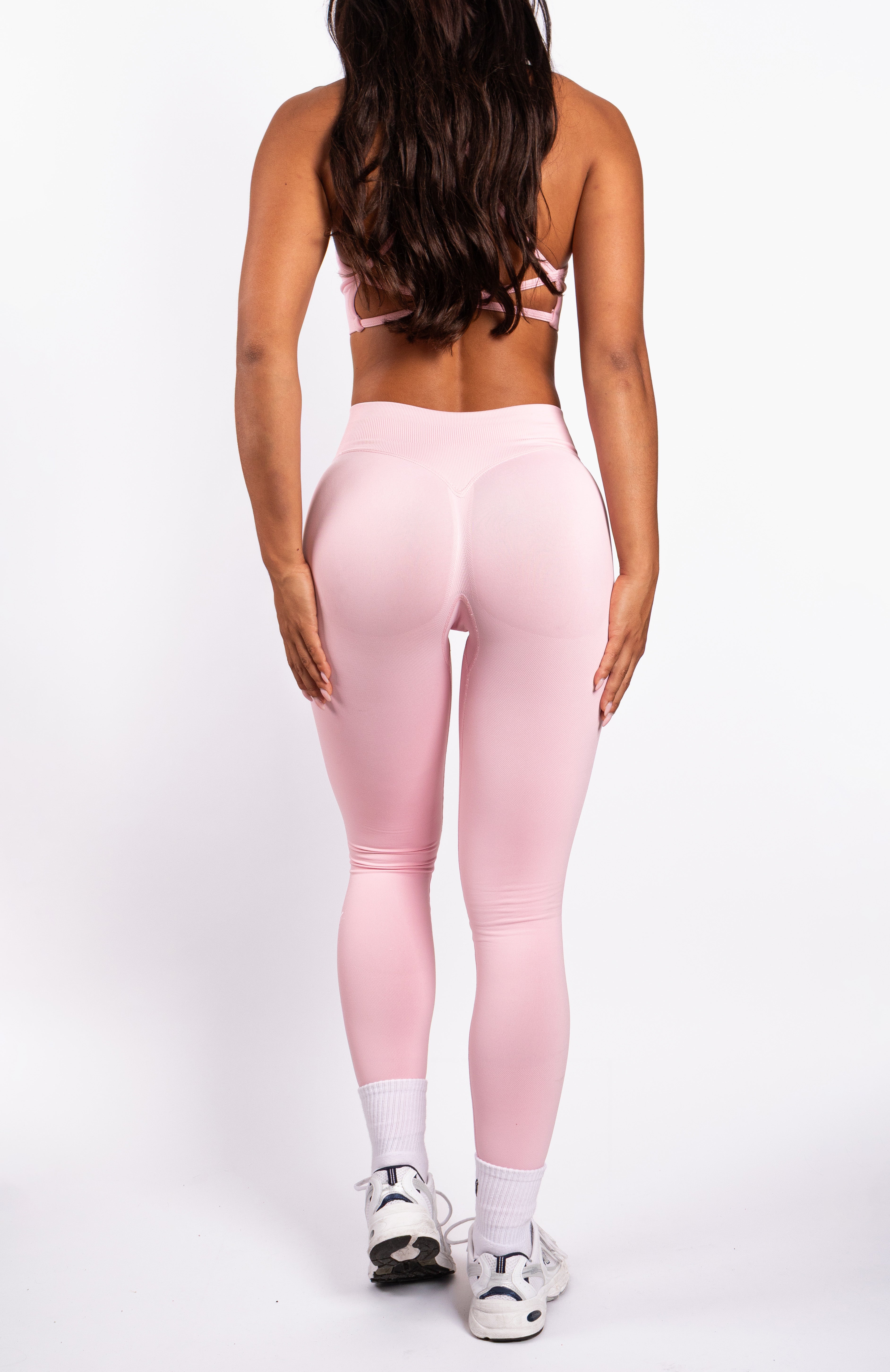 Beau | Premium High Performance Scrunch Legging - Blau
