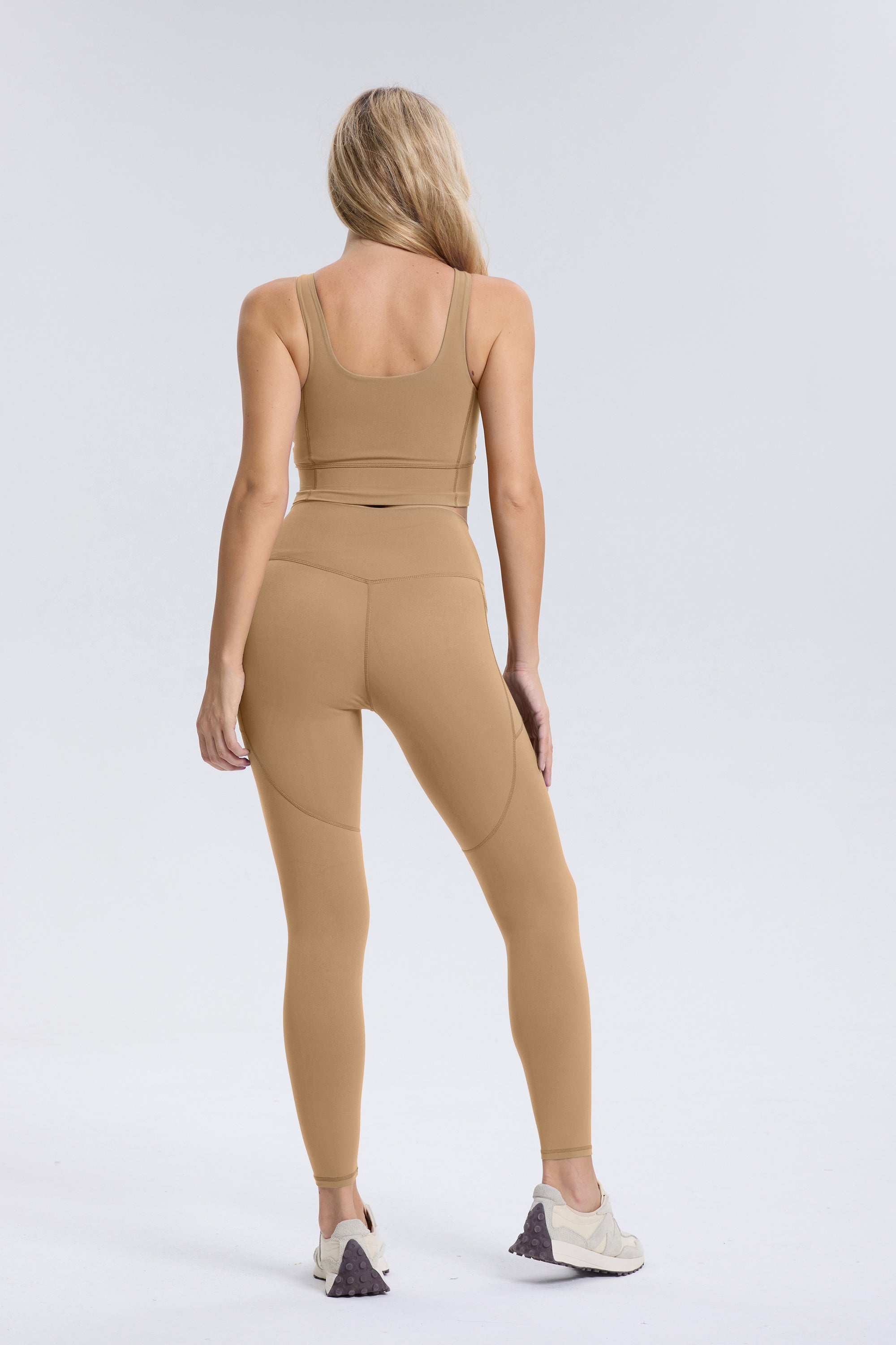 Palmer | Legging avec poches - Marron