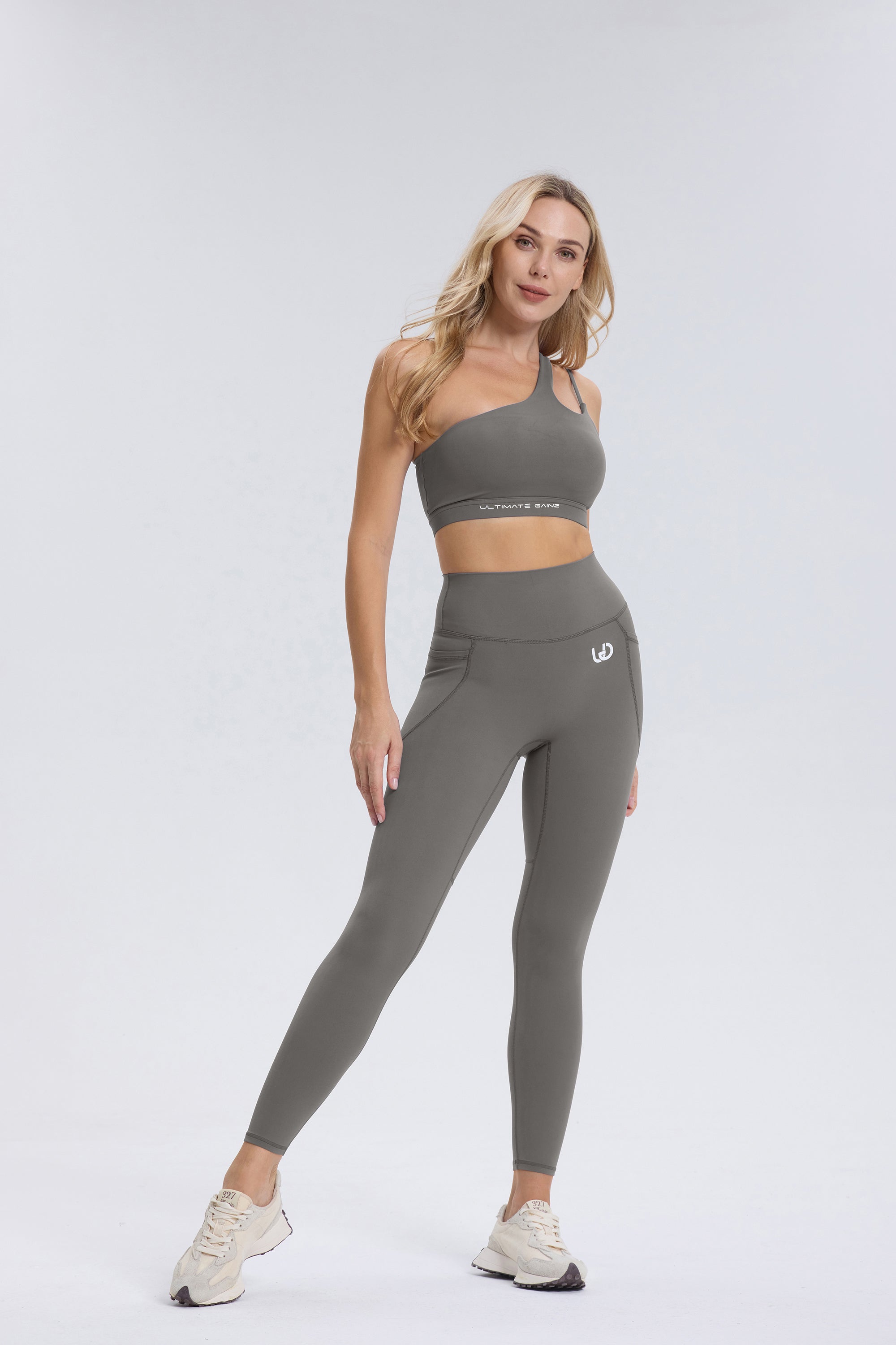 Palmer | Legging avec poches - Gris