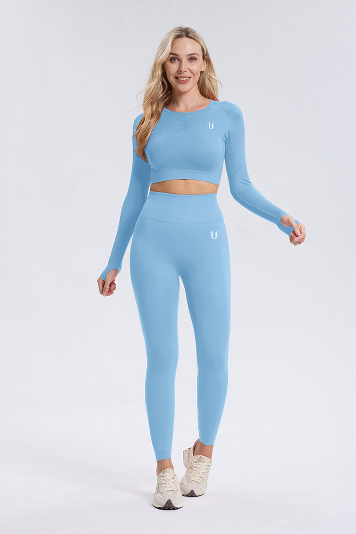 Maeve | Long Sleeve Top – Sky Blue