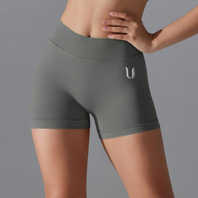 Mila V2 | Scrunch Sport Shorts - Grau