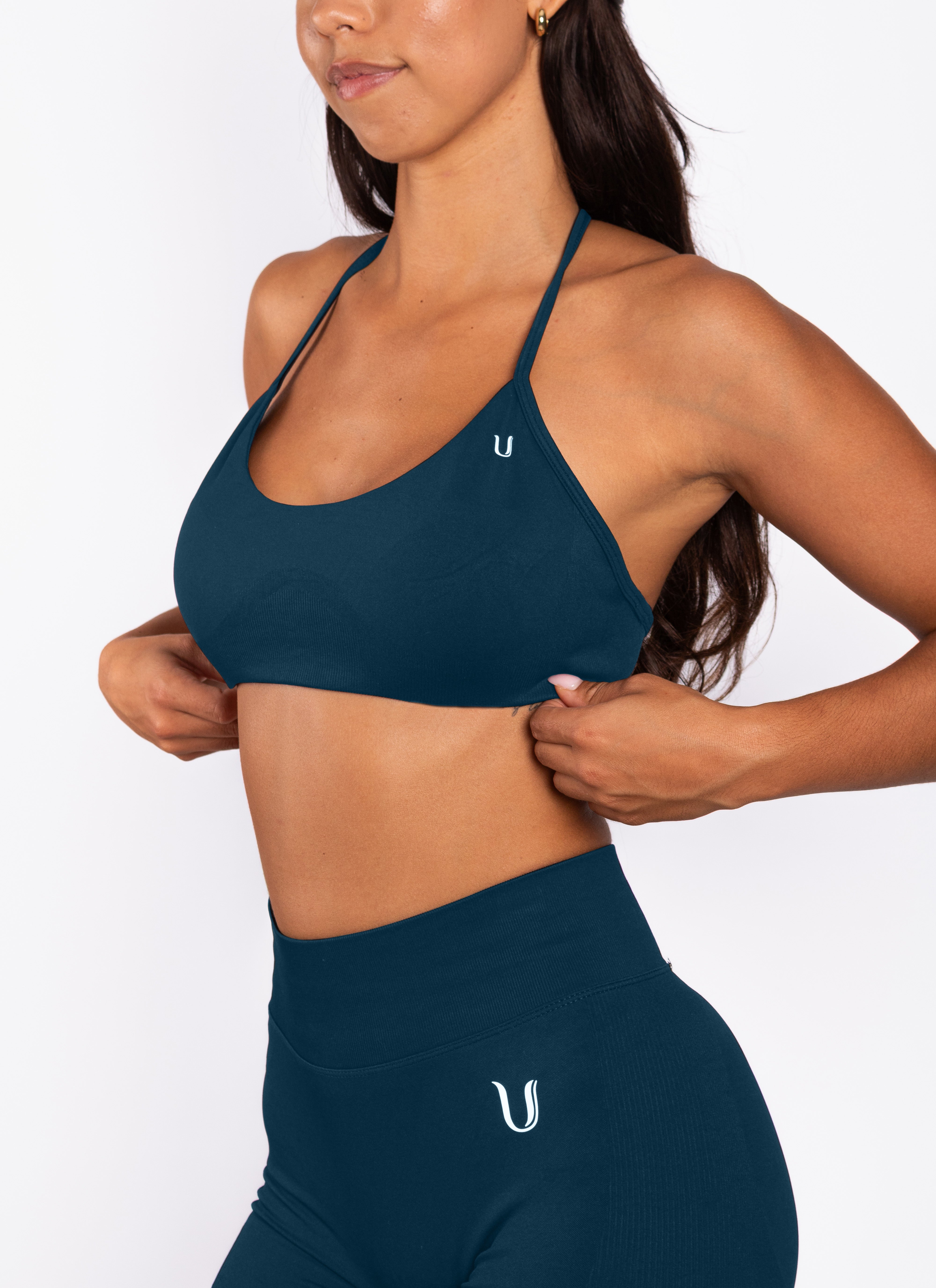 Nova | Seamless Open Rug Bra – Blauw - afbeelding 3