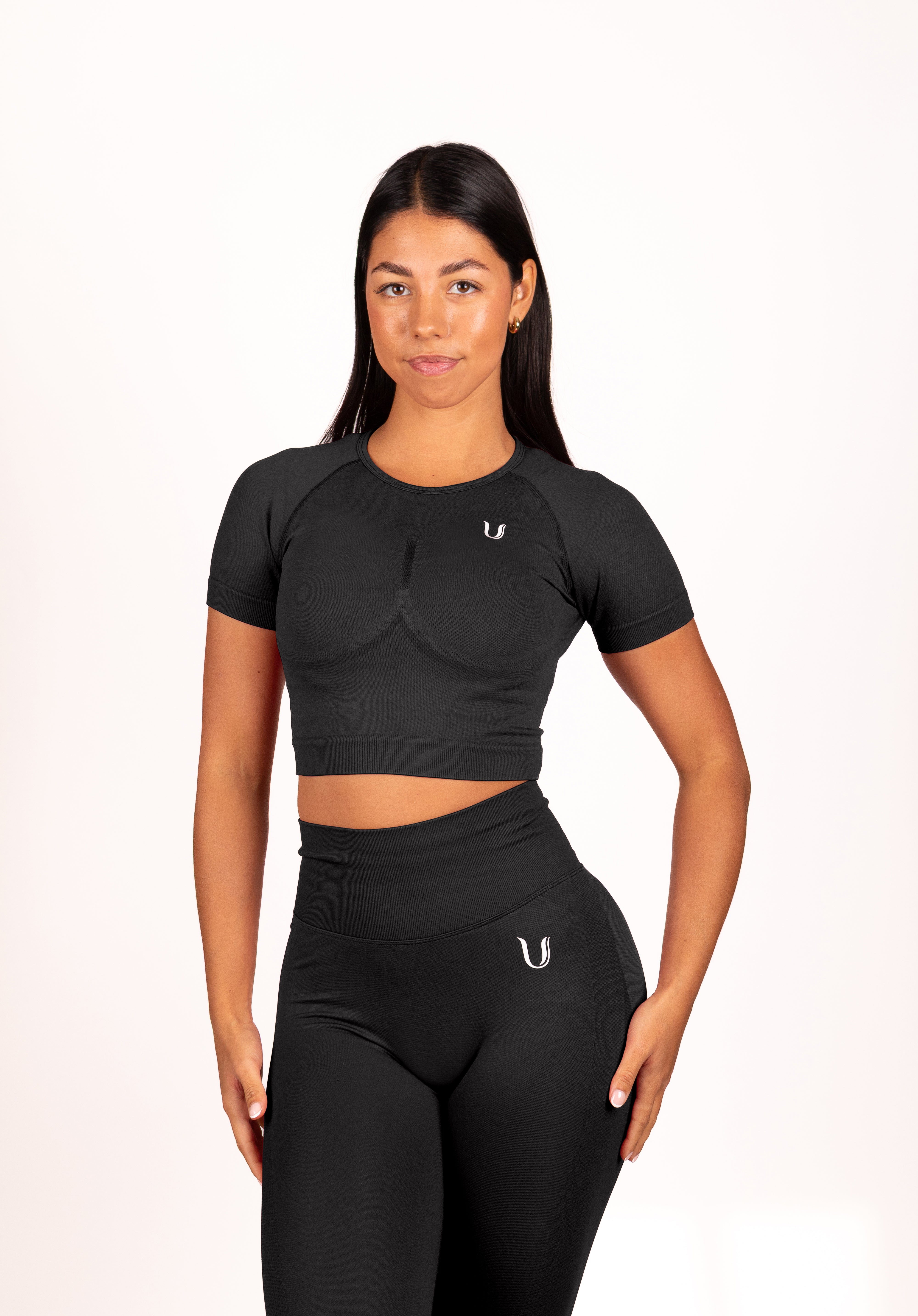 Leonie | Top Shirt - Schwarz