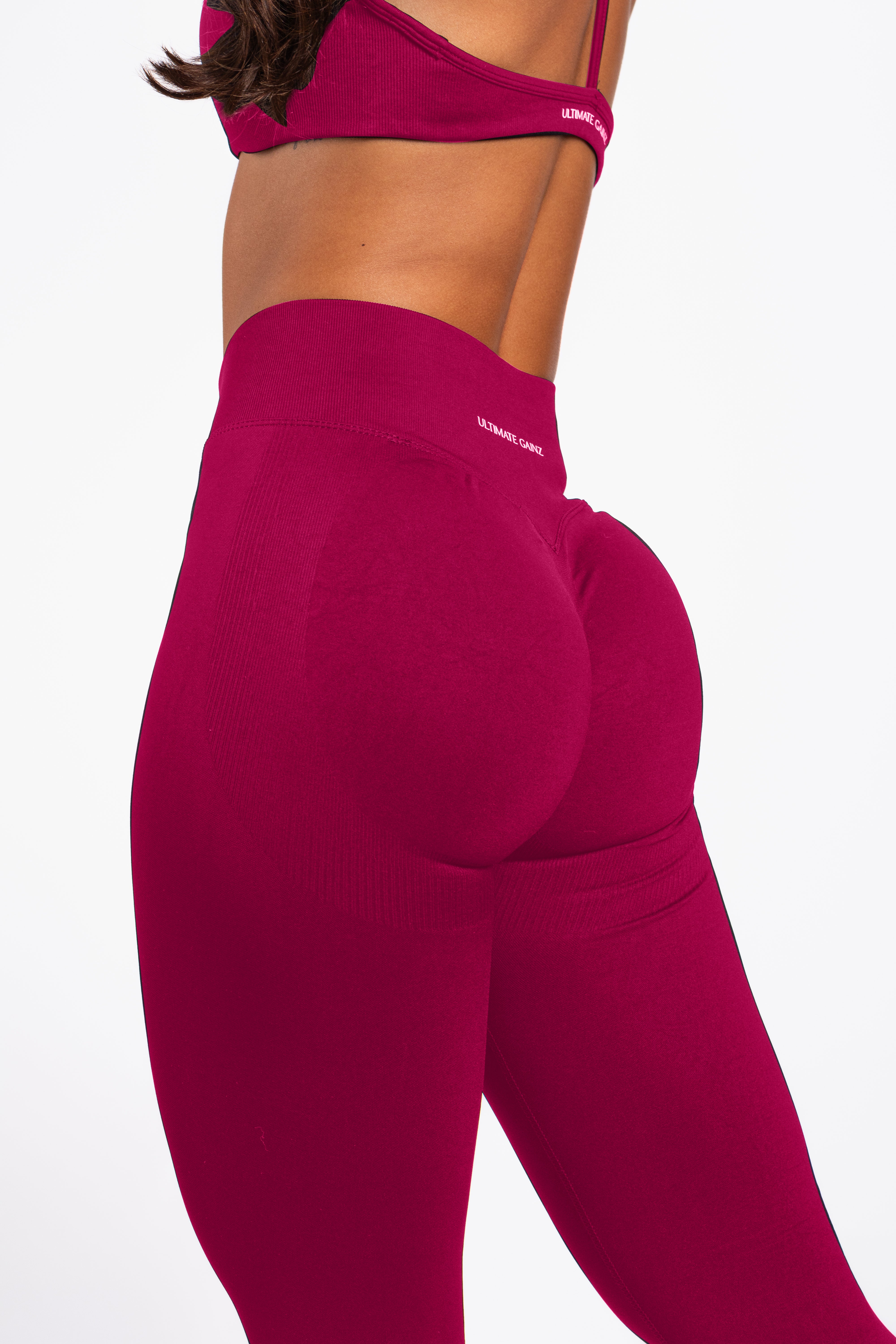 Nova | Seamless Shape Legging – Framboos