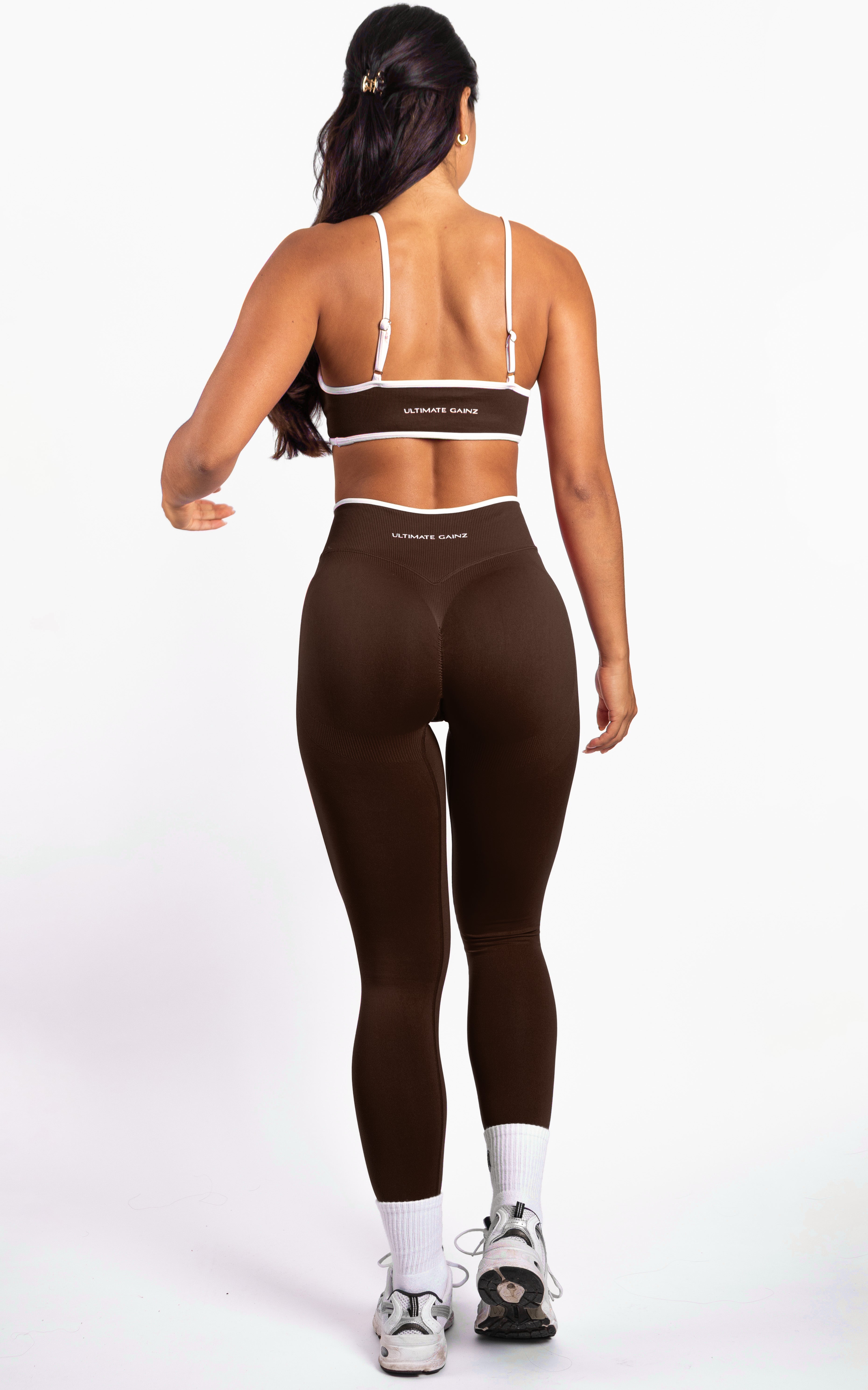 Ivy | Seamless Shape Legging – Marron