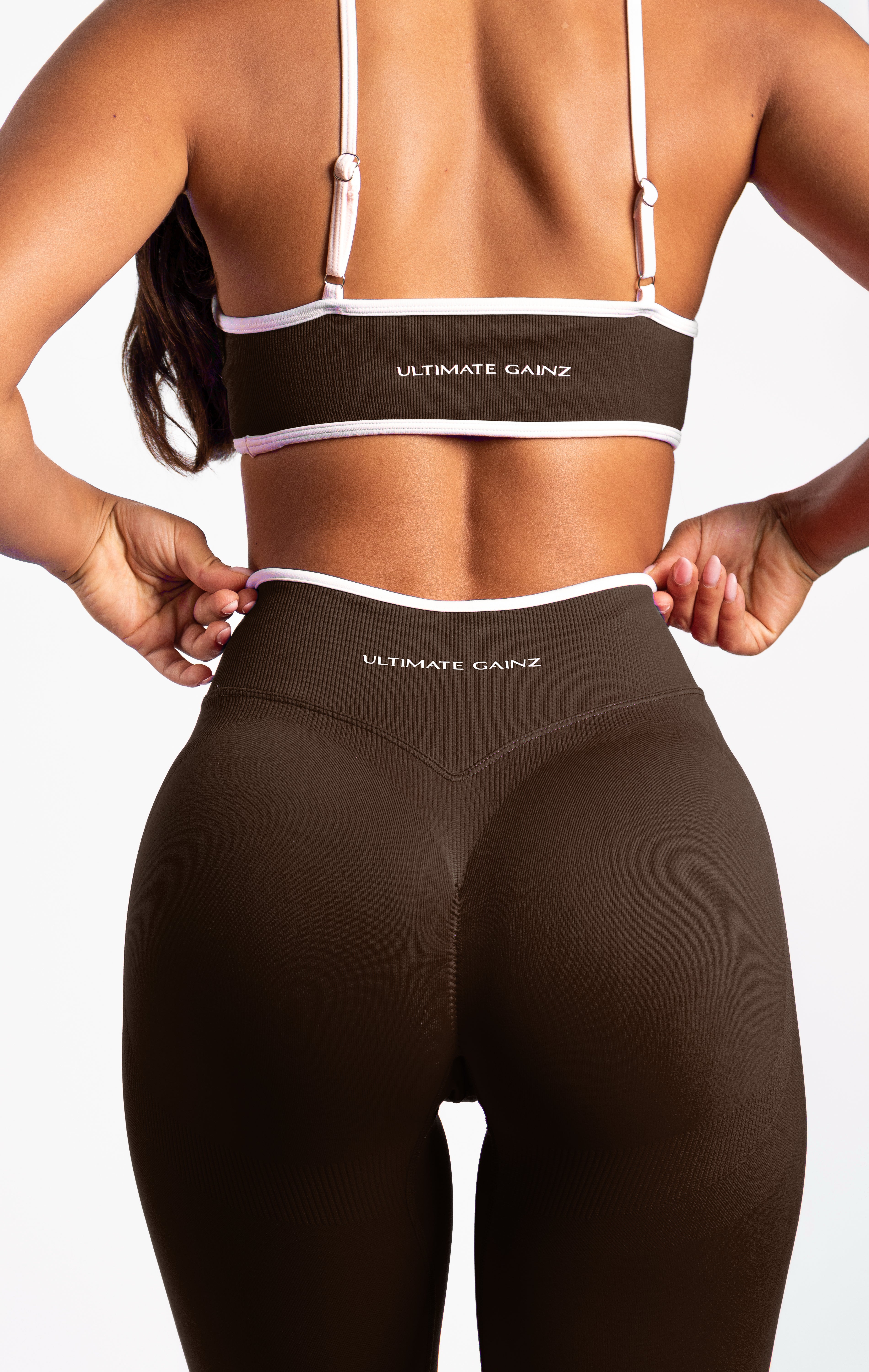 Ivy | Seamless Shape Legging – Marron