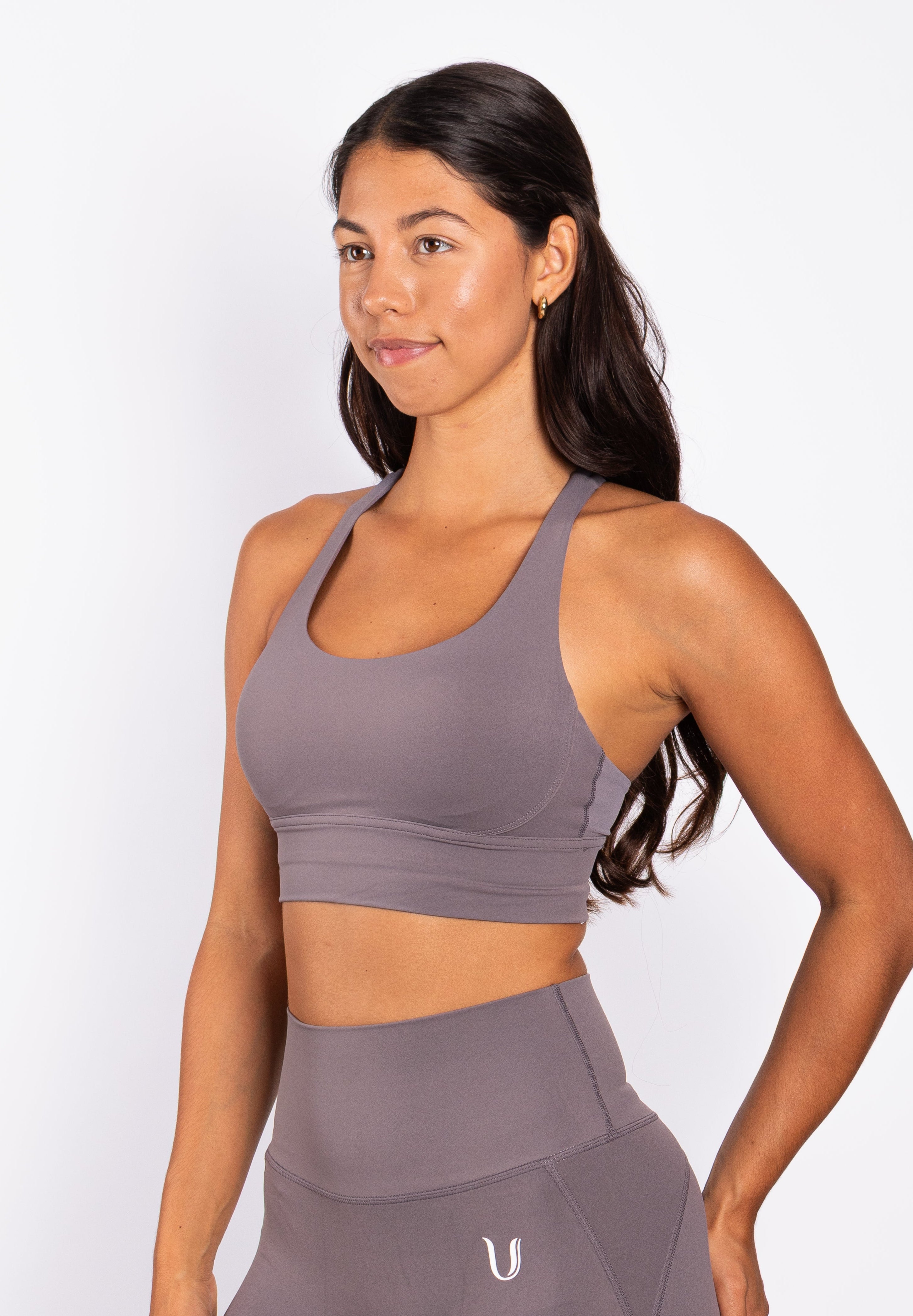 Kyra | Cross bra - Black