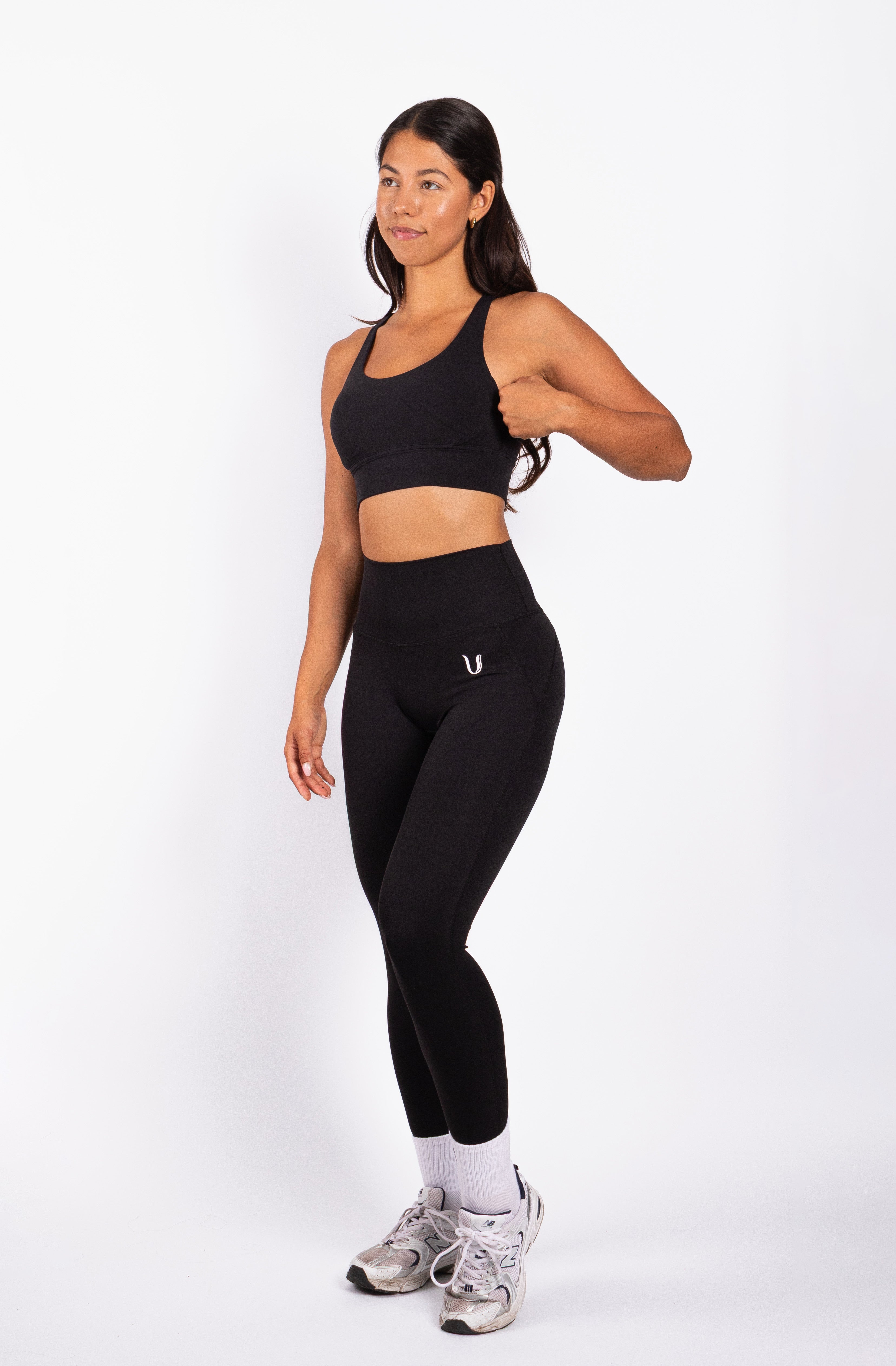 Hailey | Leggings - Schwarz
