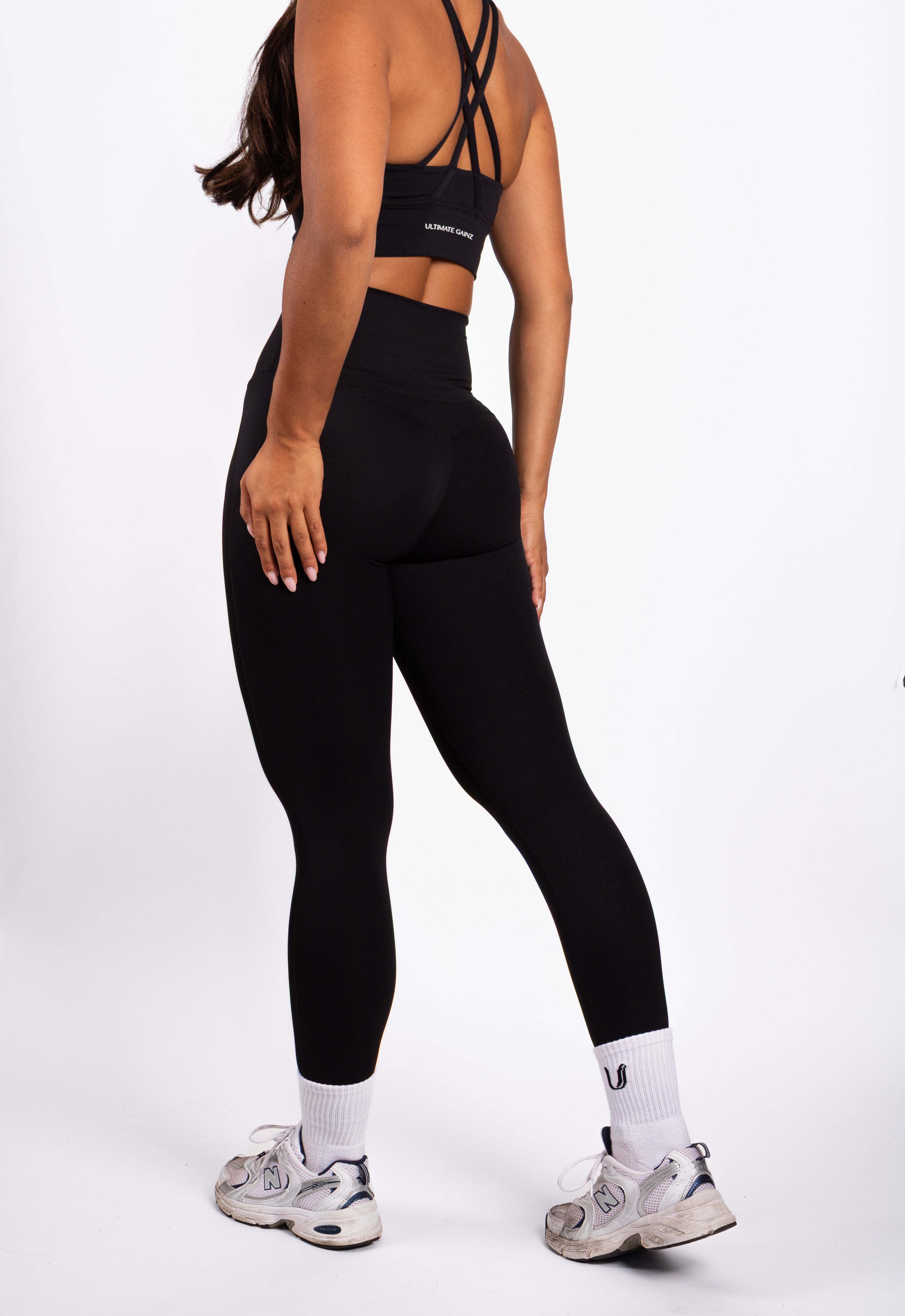 Hailey | Leggings - Schwarz