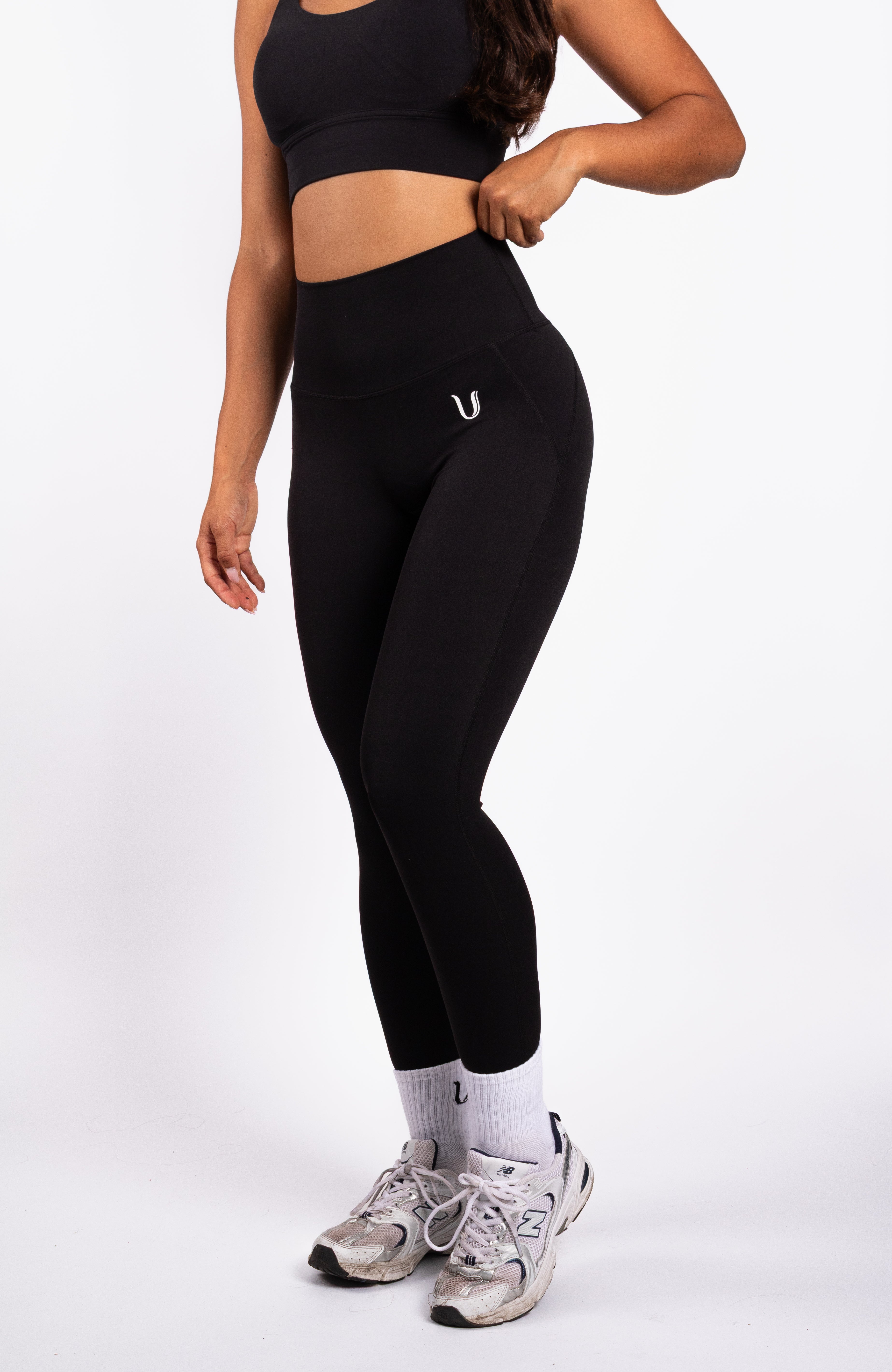 Hailey | Leggings - Schwarz