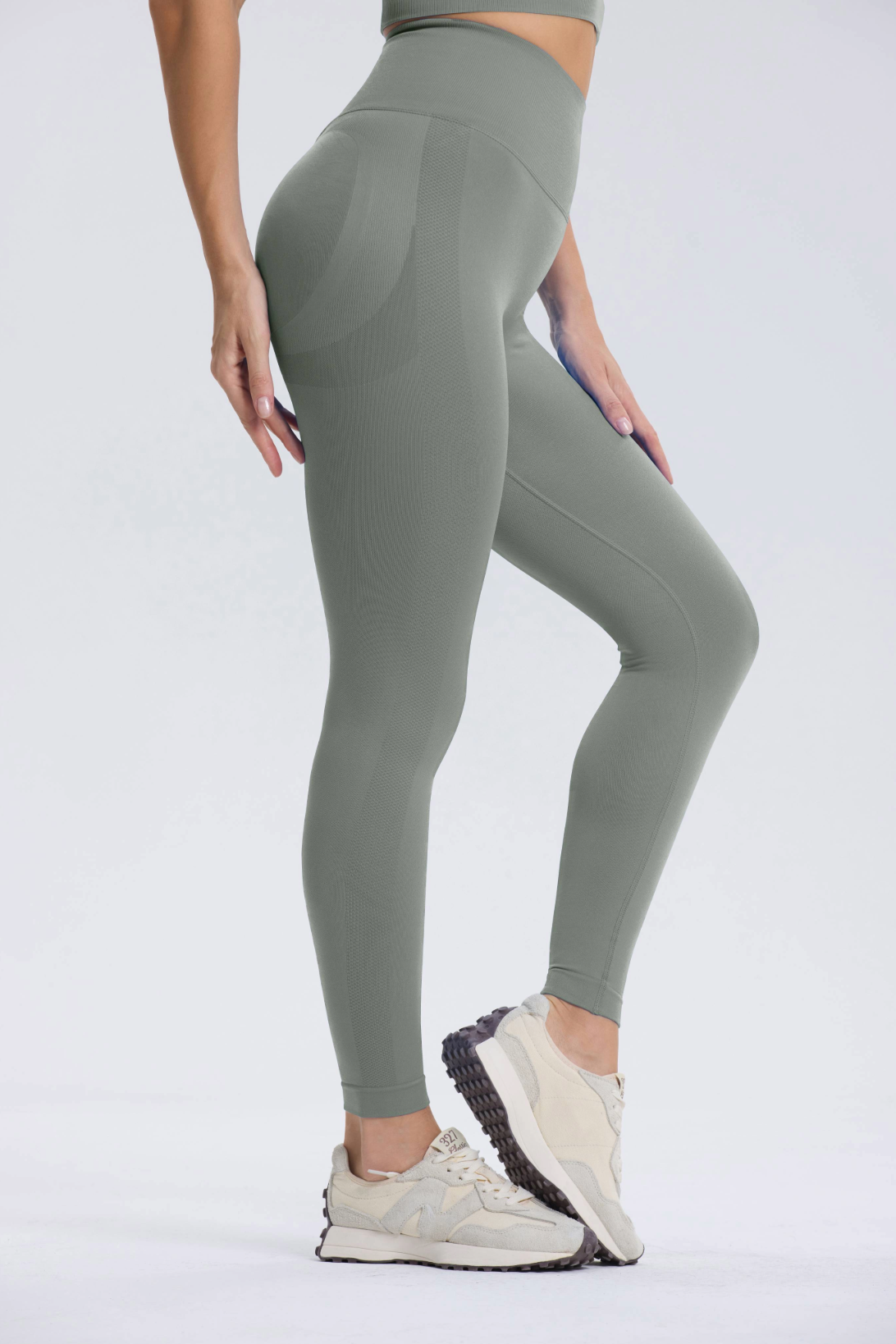 Leonie | Legging Scrunch - Gris