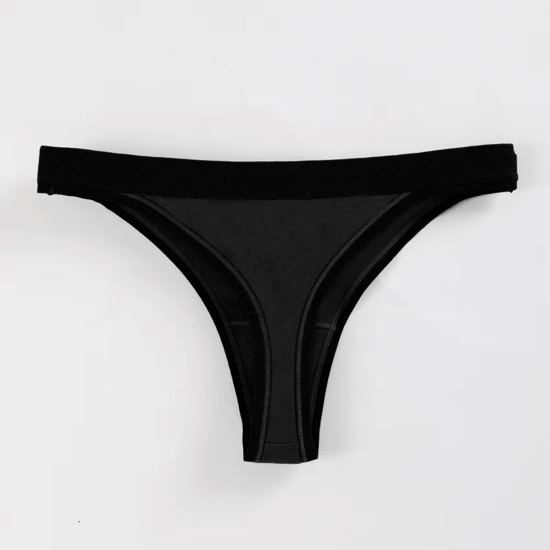 Ultimate Gainz Seamless Thong – Black